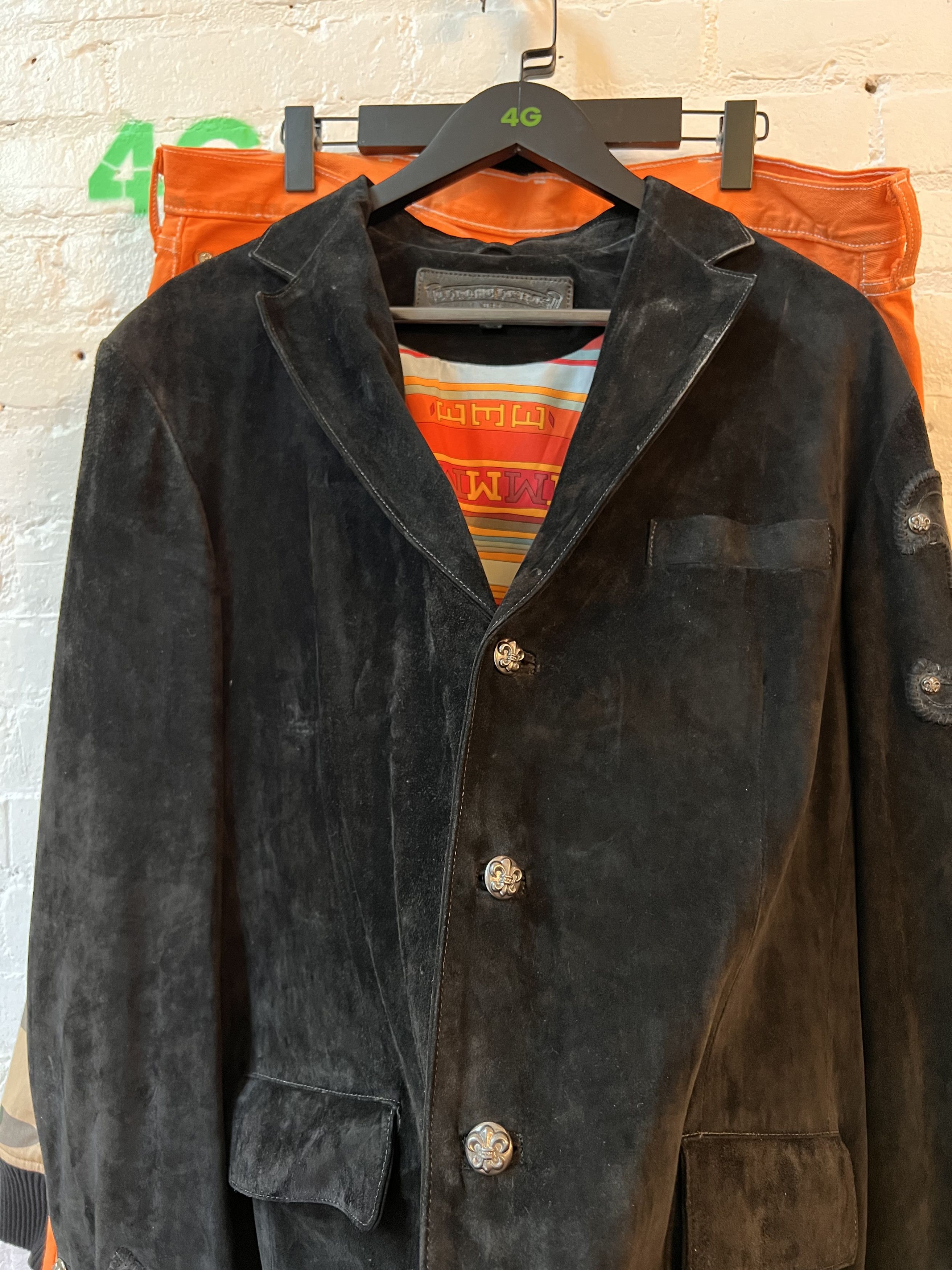 Chrome Hearts Chrome Hearts HERMES LEATHER 4G SELLER Size US L / EU 52-54 / 3 - 7 Thumbnail