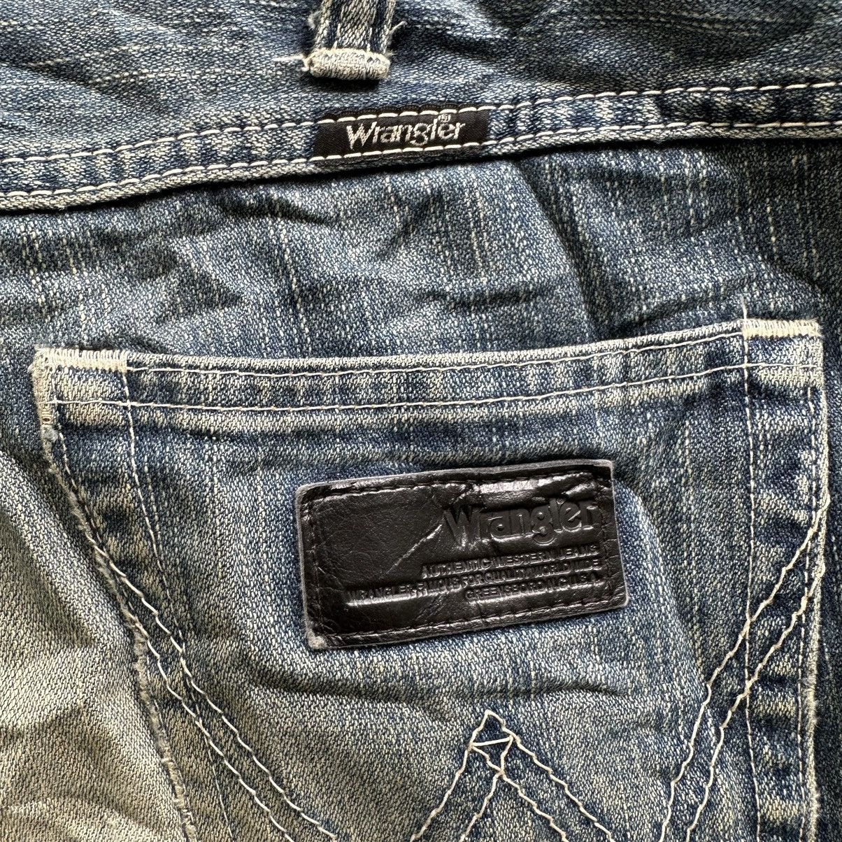 Japanese Brand W34 🔥 Vtg Wrangler Faded Distressed Sick Denim Jean Pant Size US 34 / EU 50 - 14 Thumbnail