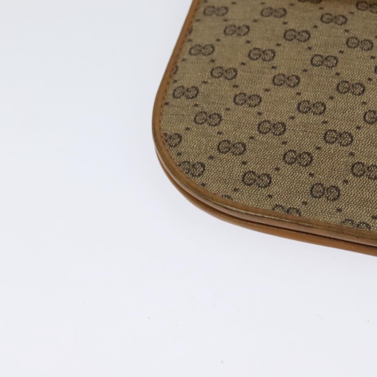 Gucci GUCCI Micro GG Supreme Shoulder Bag Pvc Beige Gold Size ONE SIZE - 12 Thumbnail