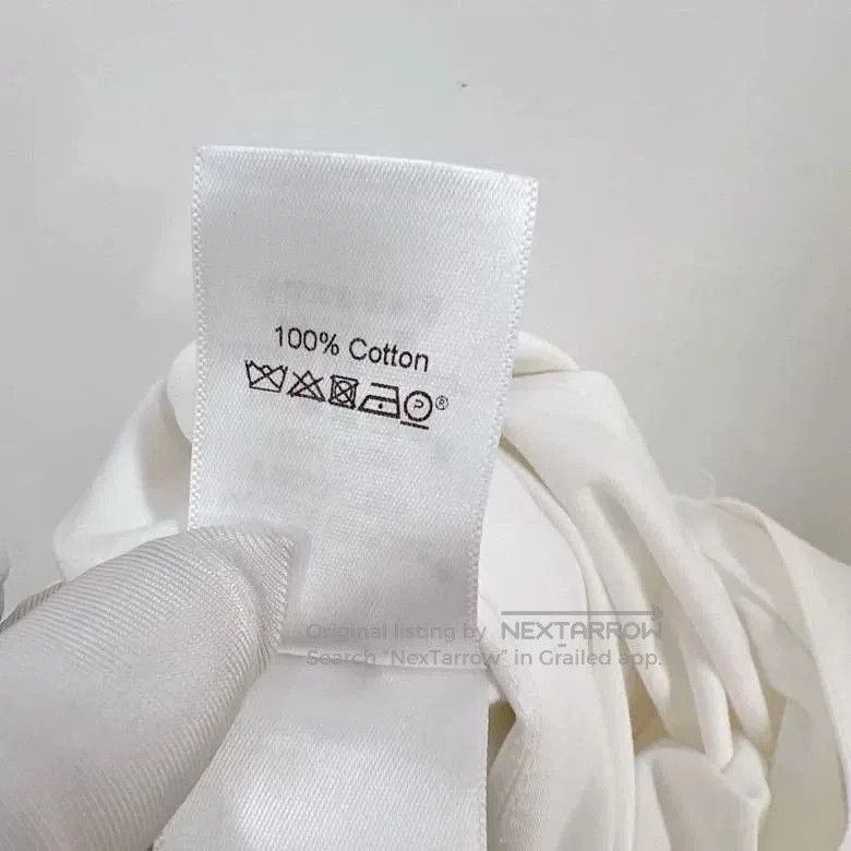 Celine Celine White Irregular Split Shirt. Size XXS / US 00 / IT 34 - 7 Thumbnail