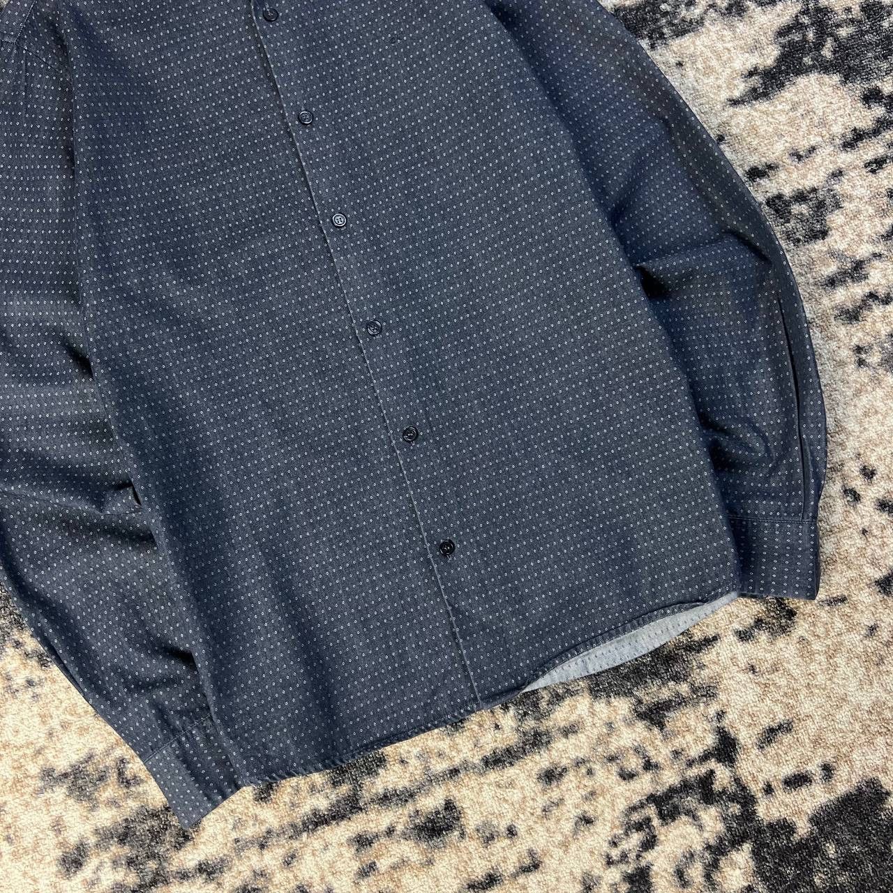 Calvin Klein Calvin Klein Mini Logo Dotted Button Up Shirt Size US M / EU 48-50 / 2 - 3 Thumbnail