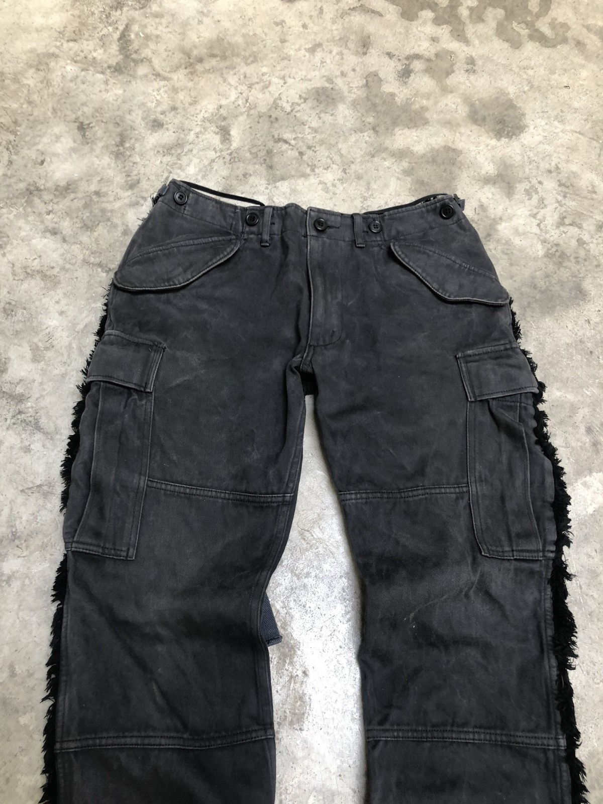 Japanese Brand × Maison MIHARA YASUHIRO Mihara Yasuhiro Fur Cargo pant Size US 32 / EU 48 - 9 Thumbnail