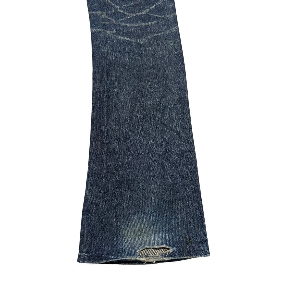 Japanese Brand Lee X Midas Machiavel Denim Flare Jeans LGB Size US 31 - 15 Thumbnail