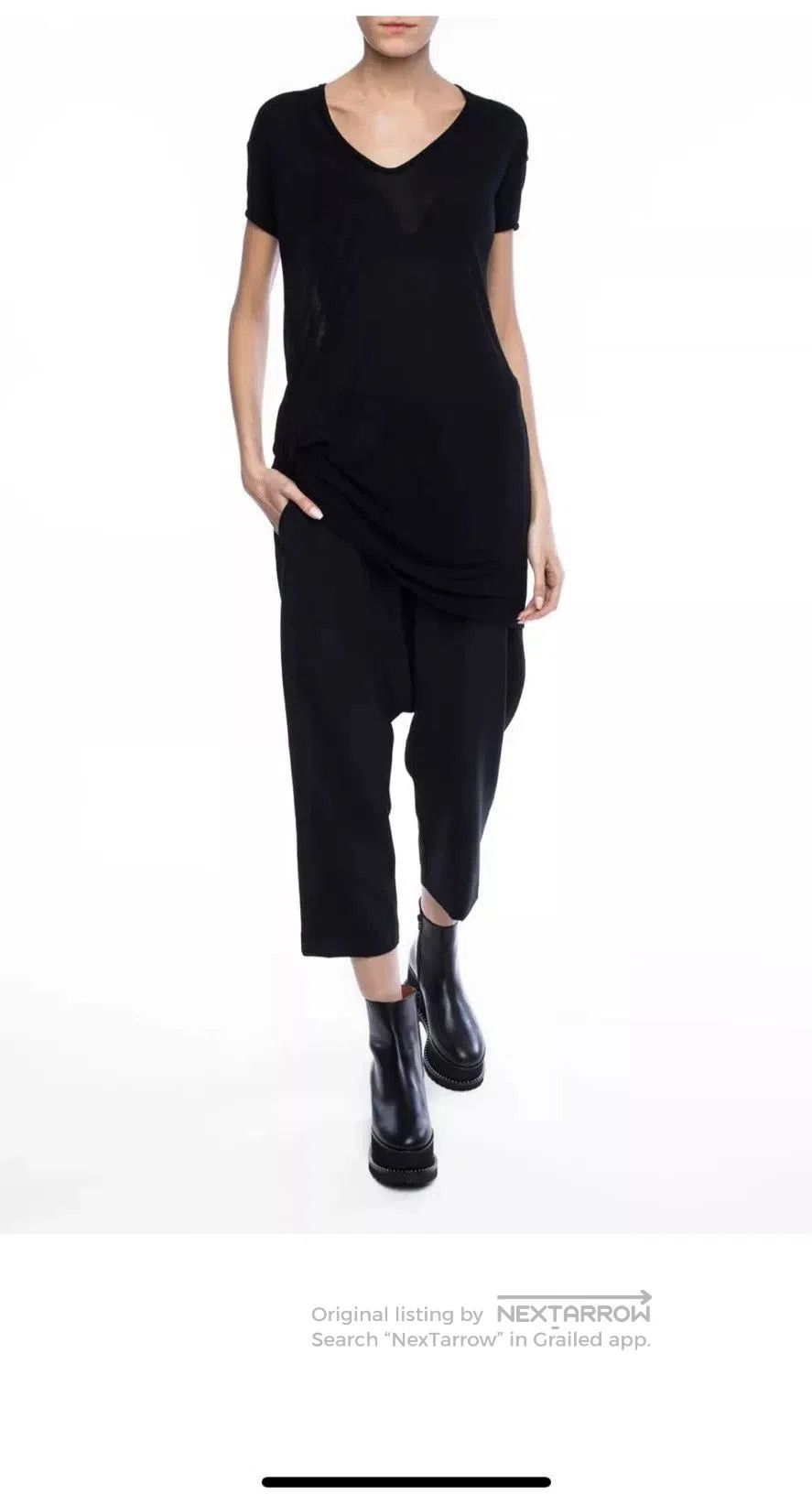 Rick Owens Rick Owens 17SS Walrus Drawstring Cropped Pants. Size US 40 / EU 56 - 5 Thumbnail