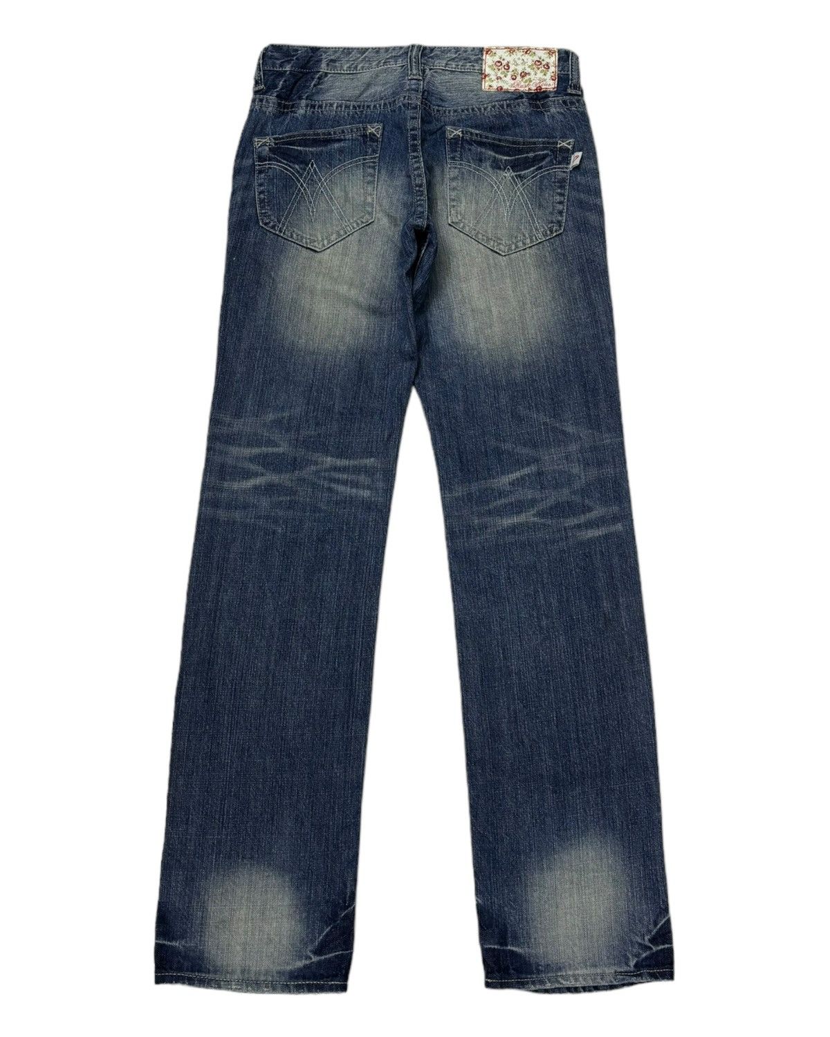 Japanese Brand VINTAGE JAPANESE RUSH HOUR DISTRESSED DENIM JEANS Size 29" - 3 Thumbnail