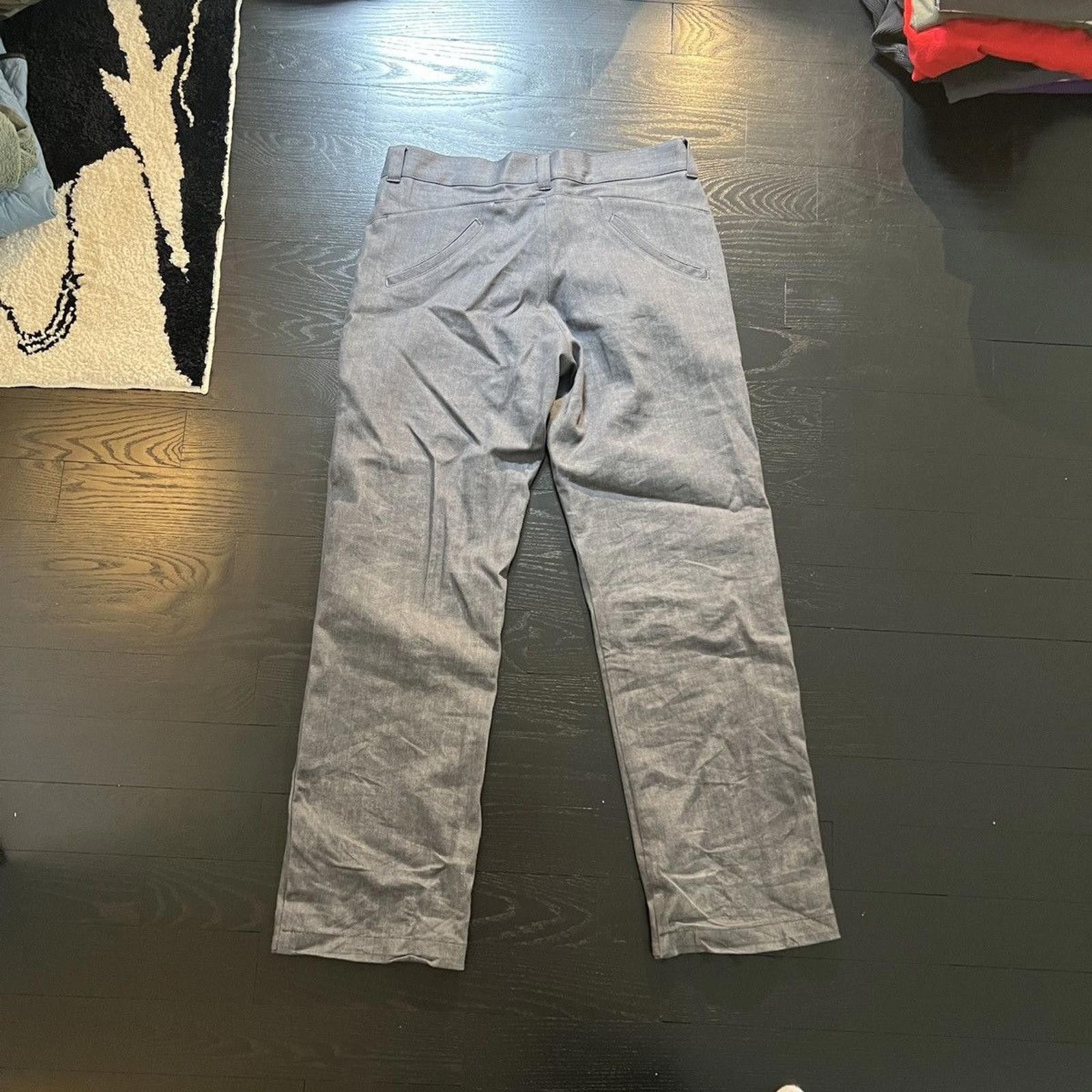 Designer Grey Cave City Western Ghost Rider Pants Size US 34 / EU 50 - 8 Thumbnail