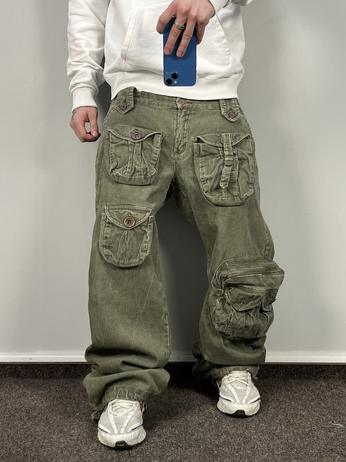 Vintage Archive Japanese multi pocket pants corduroy Size US 32 / EU 48 - 2 Thumbnail