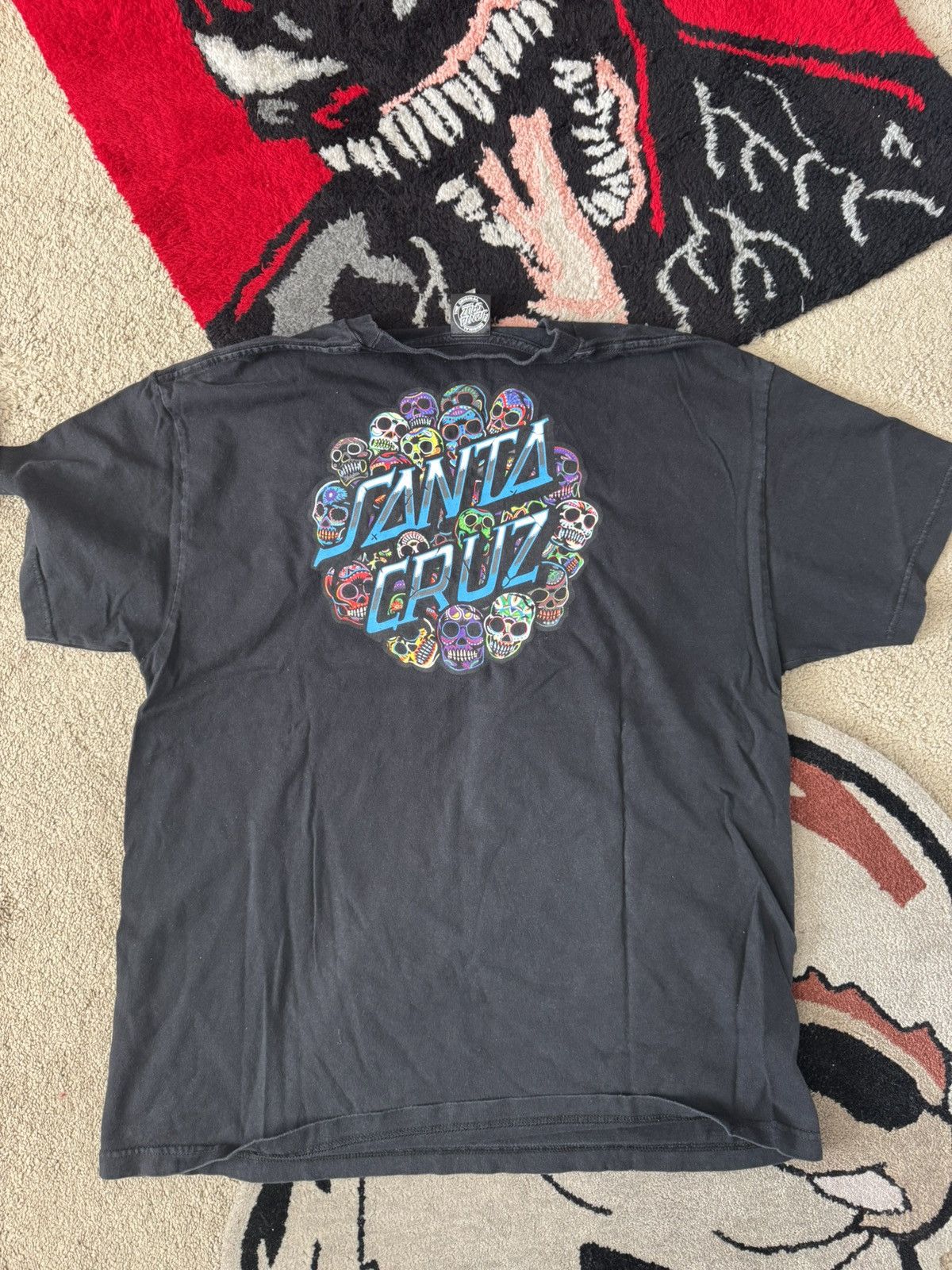 Santa Cruz Skateboards Santa Cruz Dias De Las Muertos T-shirt XL Size US XL / EU 56 / 4 - 2 Thumbnail