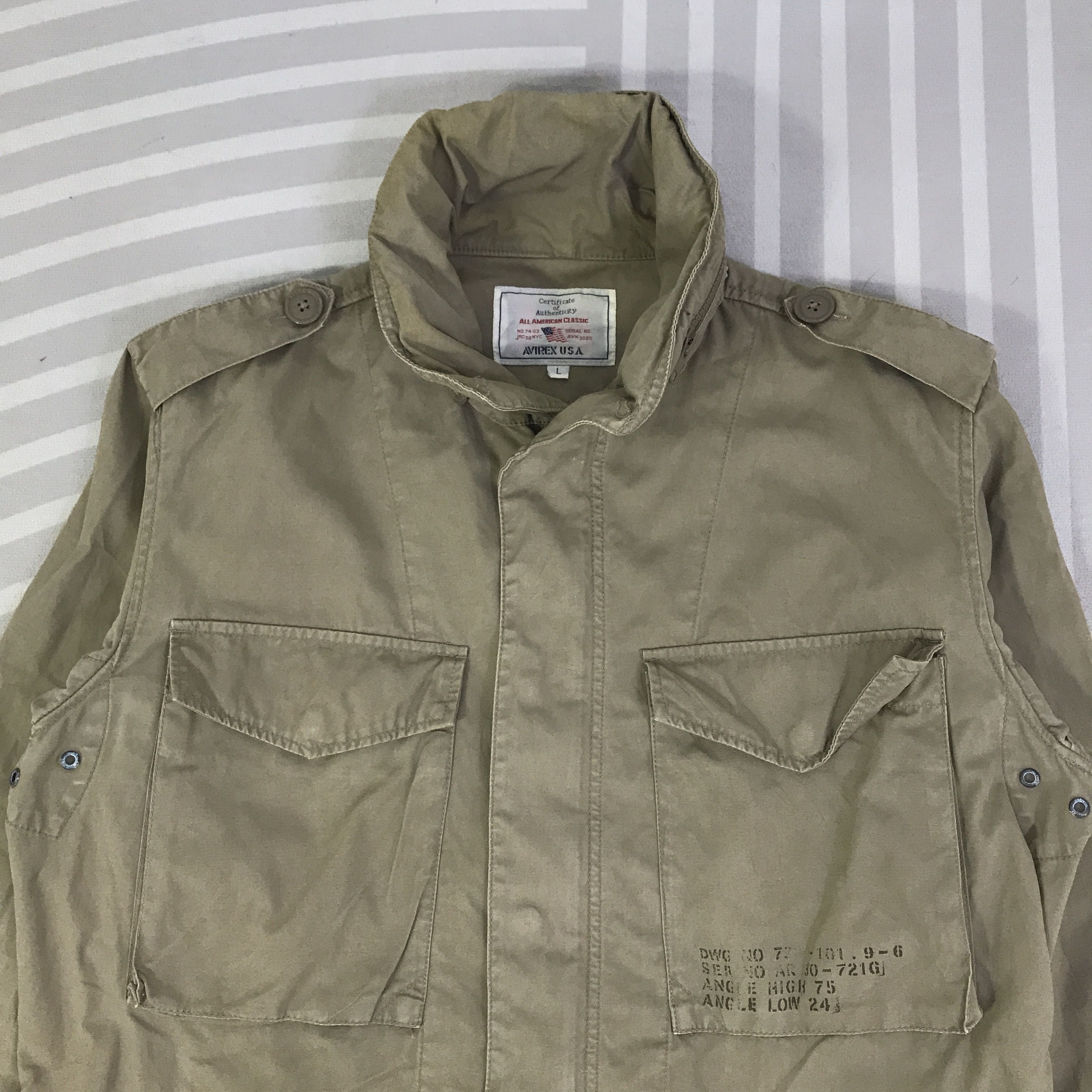 Avirex Vintage Avirex Army Design m65 Jacket K124B3 Size US L / EU 52-54 / 3 - 2 Thumbnail