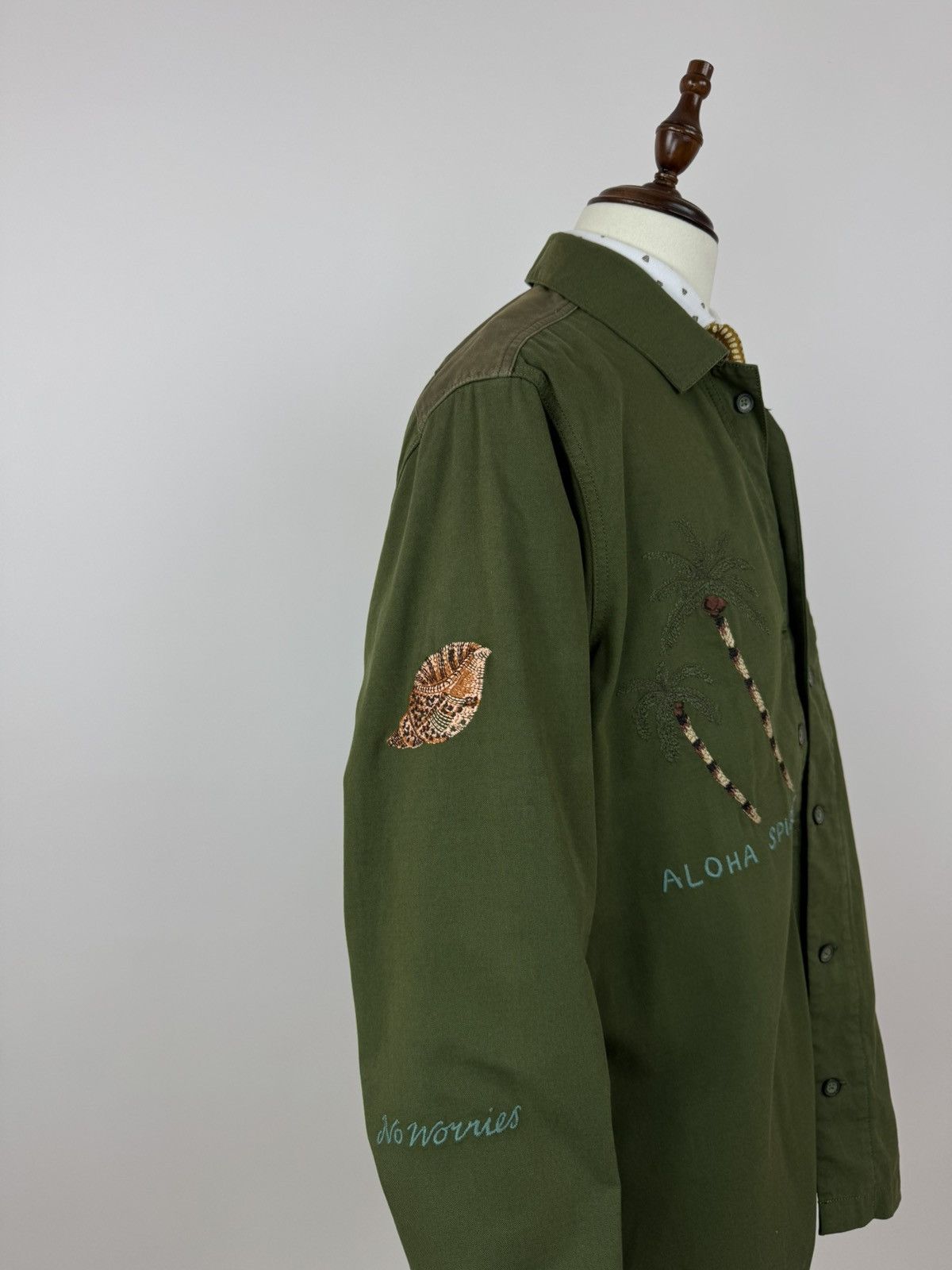 Scotch & Soda Scotch & Soda Army overshirt military jacket Hawaii shirt Size US XL / EU 56 / 4 - 7 Thumbnail