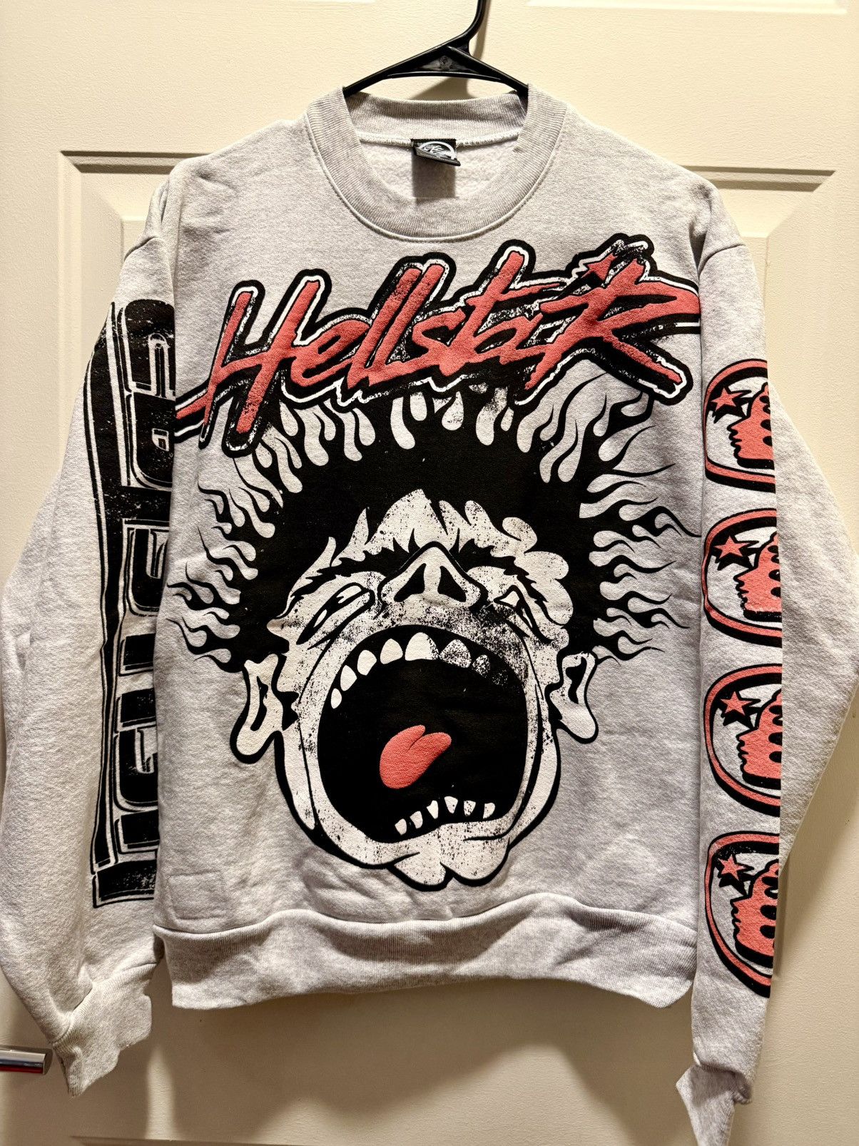 HELLSTAR HELLSTAR Records Sweatshirt Overseas Exclusive Size US S / EU 44-46 / 1 - 1 Thumbnail