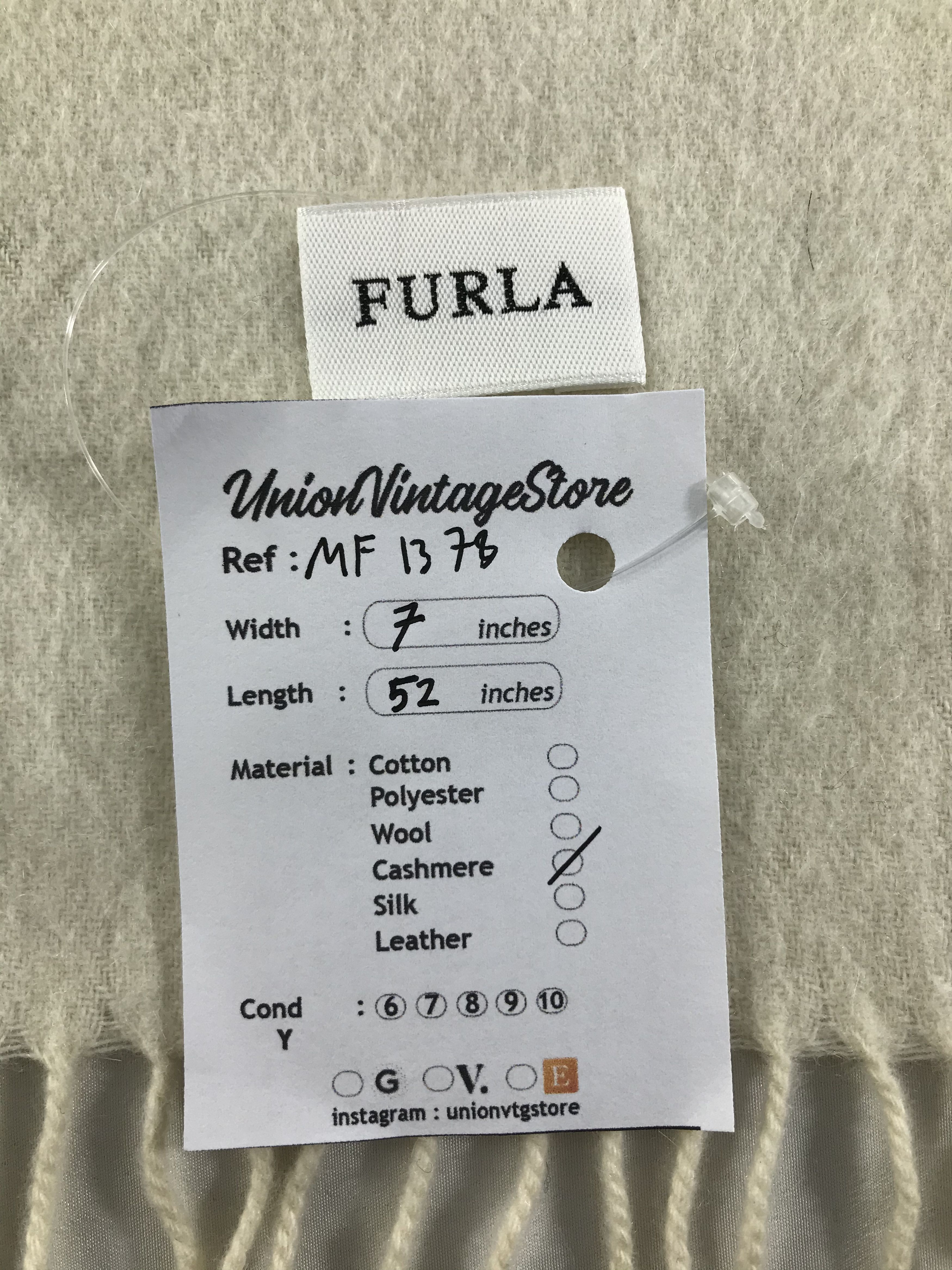 Furla Vintage Furla Scarf/Muffler/Neckwear MF1378 Size ONE SIZE - 7 Thumbnail