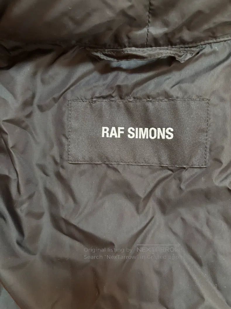 Raf Simons Raf Simons Down vest black outer match Size US S / EU 44-46 / 1 - 4 Thumbnail