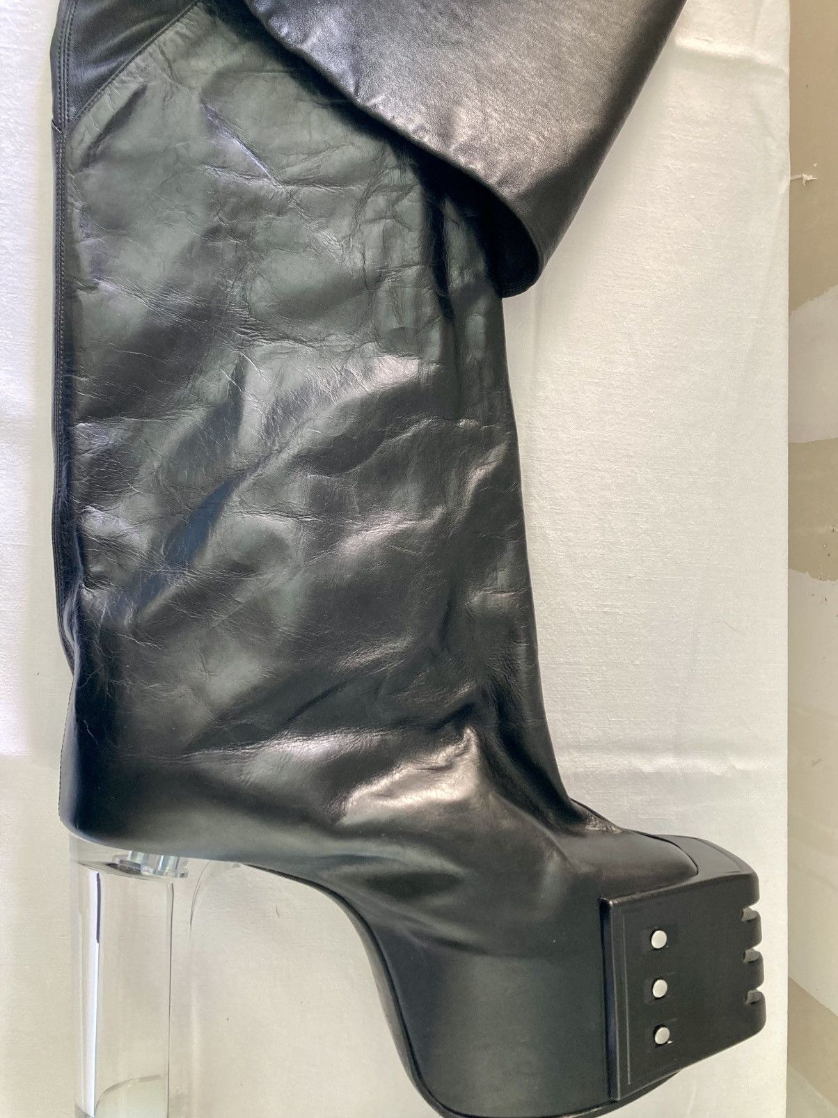 Rick Owens NEVER WORN / RICK OWENS Oblique Platforms Size US 9 / EU 42 - 5 Thumbnail