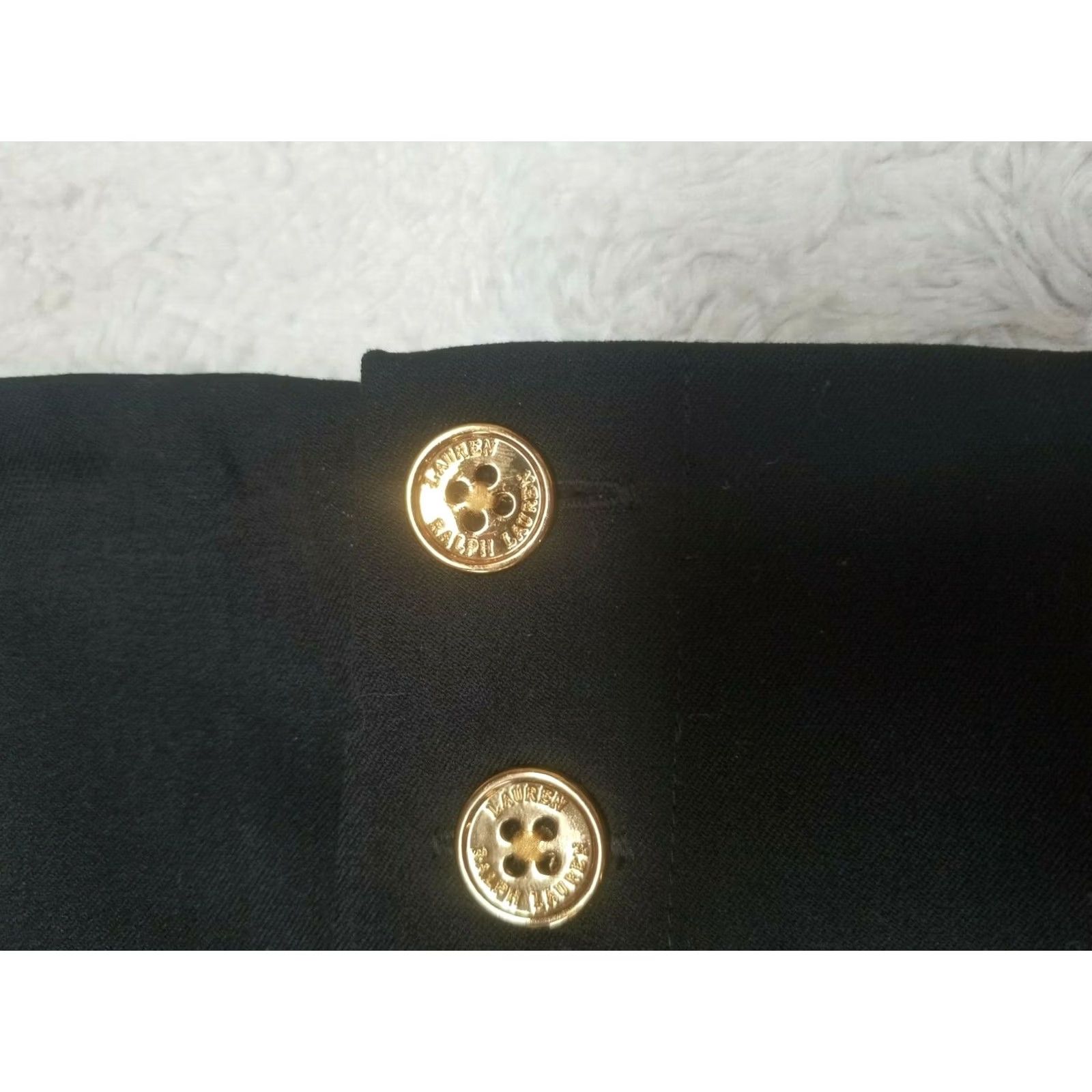 Ralph Lauren Lauren Ralph Lauren Womens Skirt Black Size 4 Pencil Sailor Button Front 25" Straight & Pencil Womens Skirt Top Quality Black 4 Size 27" / US 4 / IT 40 - 4 Thumbnail