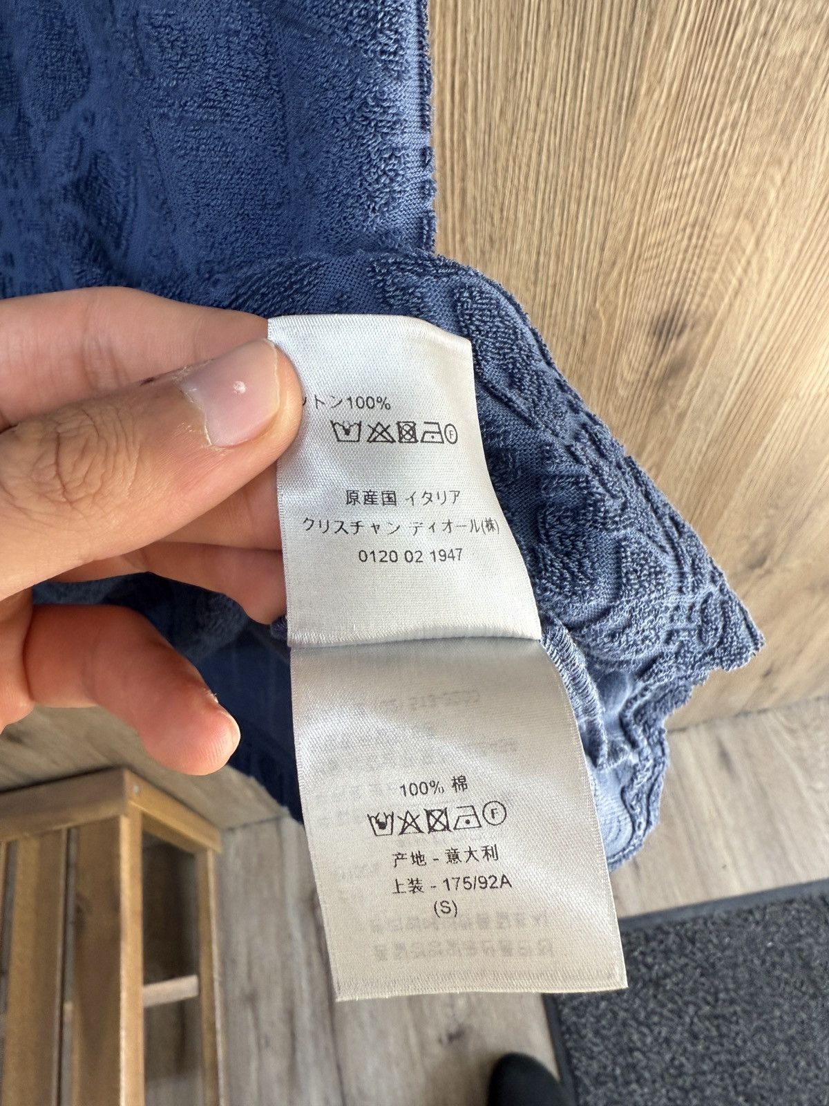 Dior Christian Dior Towel Short Sleeve Size US S / EU 44-46 / 1 - 10 Thumbnail