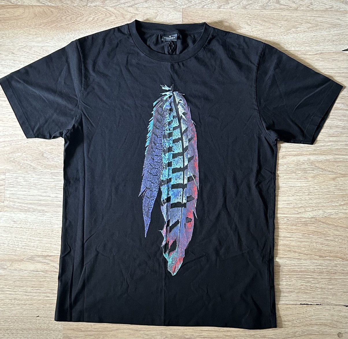Marcelo Burlon Feather T-shirt Size US S / EU 44-46 / 1 - 1 Thumbnail