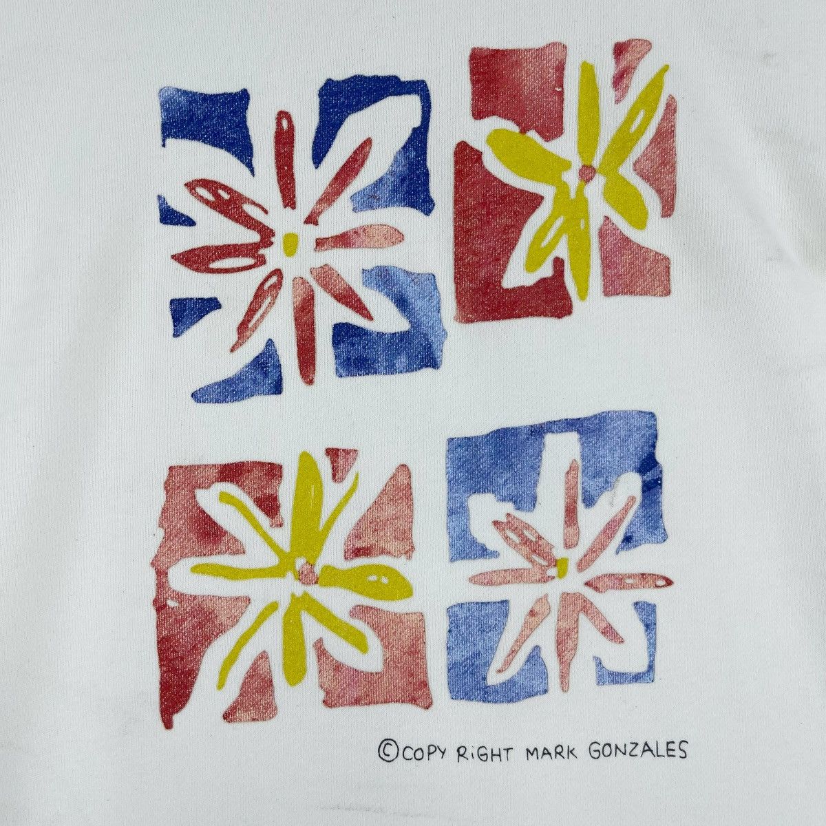 Think Skateboards Vintage Mark Gonzales Skateboard Sweatshirt Size US XL / EU 56 / 4 - 5 Thumbnail