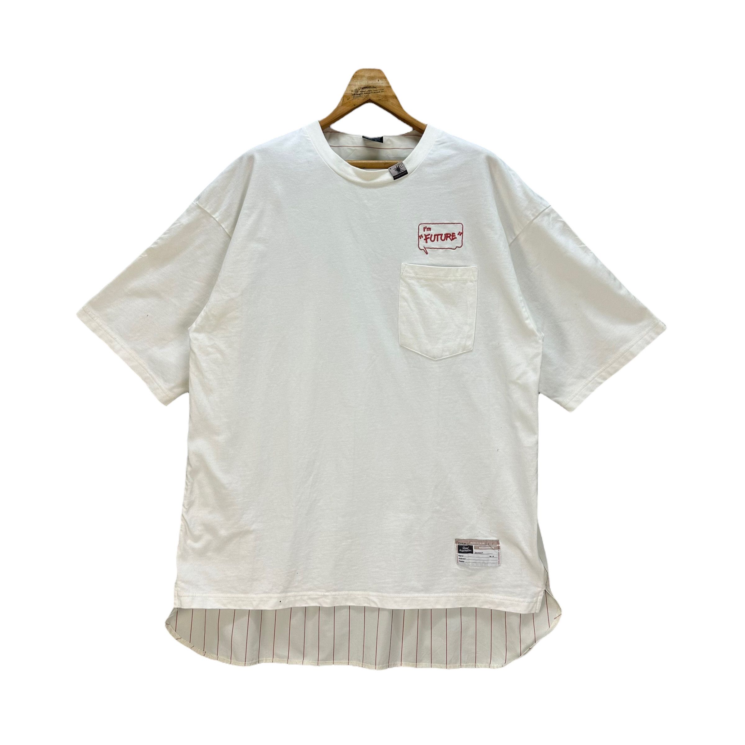 GU × Maison MIHARA YASUHIRO GOOD INPIRATION MIHARAYASUHIRO T SHIRT #8463-010 Size US XL / EU 56 / 4 - 1 Thumbnail