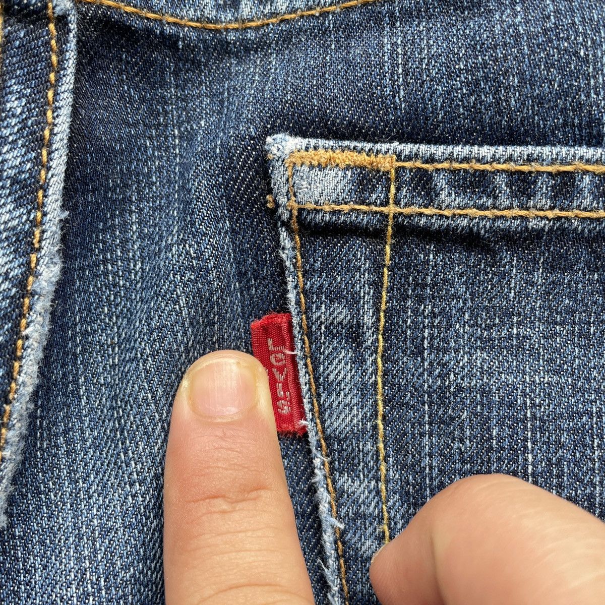 Levi's W34💥 Vintage Levi’s 505 6 Pocket Faded Jeans Denim Pants Size US 34 / EU 50 - 11 Thumbnail