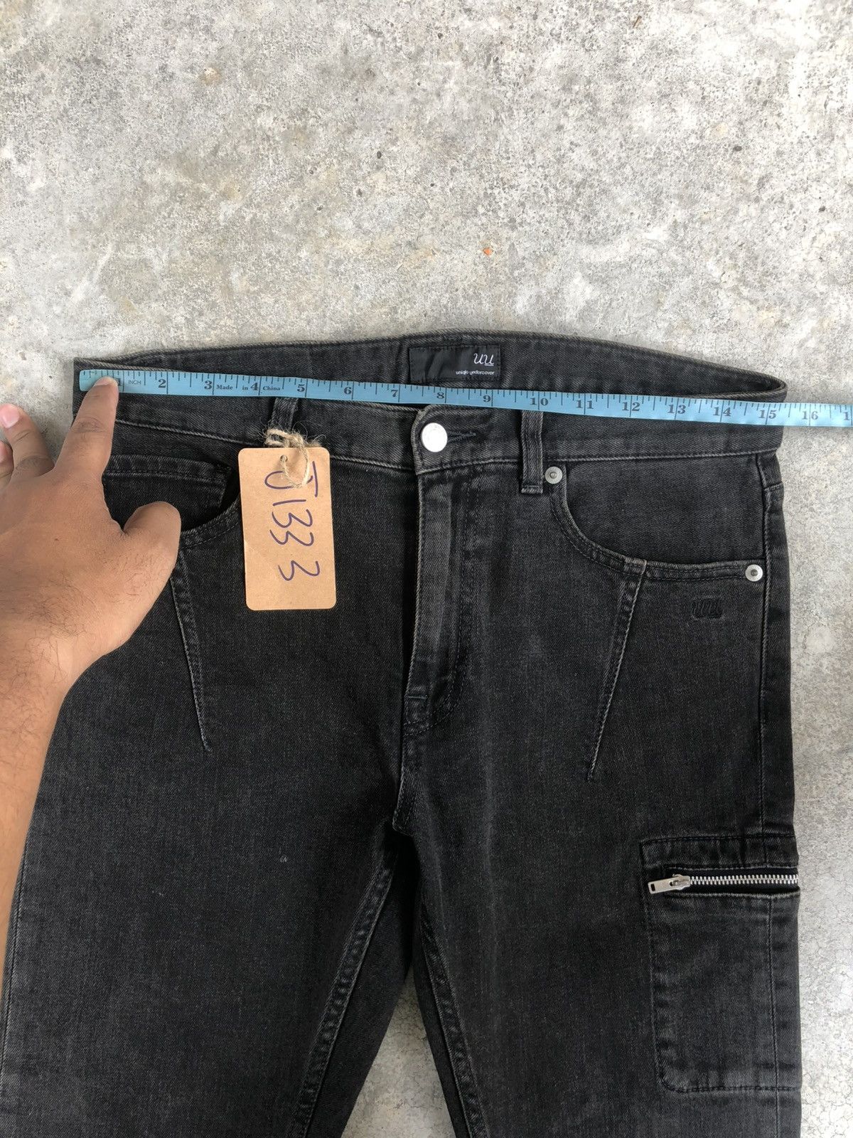 Undercover × Uniqlo Undercover x Uniqlo Skinny Jeans Distressed Jeans Size US 30 / EU 46 - 23 Thumbnail