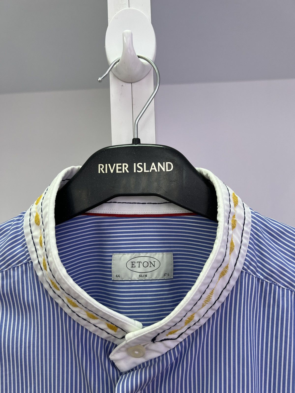Eton × Vintage Vintage Eton Striped Designer Button Up Shirt Size US M / EU 48-50 / 2 - 8 Thumbnail