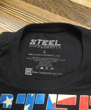 Grailed Steel Supplements USA Flag Logo Graphic T-Shirt Size US L / EU 52-54 / 3 - 6 Thumbnail