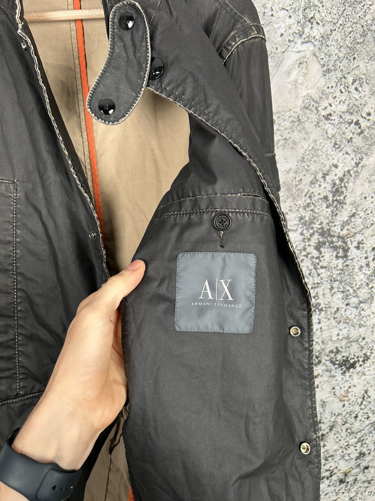 Armani Exchange Armani Exchange Avant Garde Light Jacket Alternative Punk Size US M / EU 48-50 / 2 - 7 Thumbnail