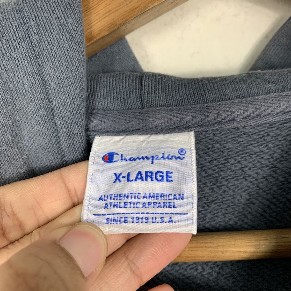 Champion Champion Small Logo Pullover Hoodie Size US XL / EU 56 / 4 - 14 Thumbnail