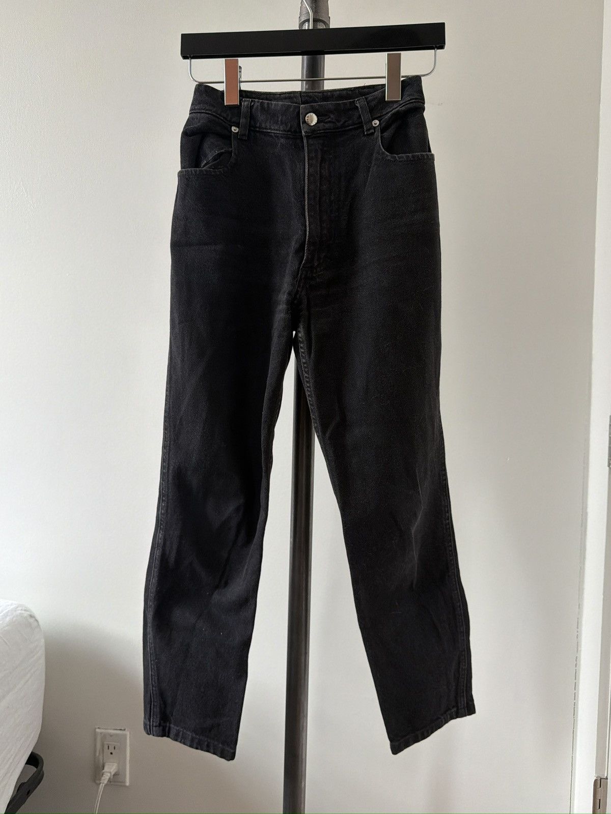 Eckhaus Latta Gray Tapered Jeans Size 24" / US 00 / IT 34 - 1 Thumbnail