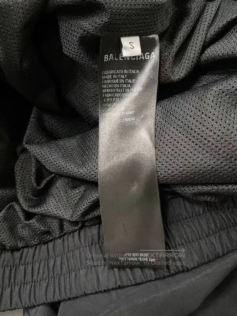 Balenciaga Balenciaga Black Embroidered Zip Jacket. Size US S / EU 44-46 / 1 - 7 Thumbnail