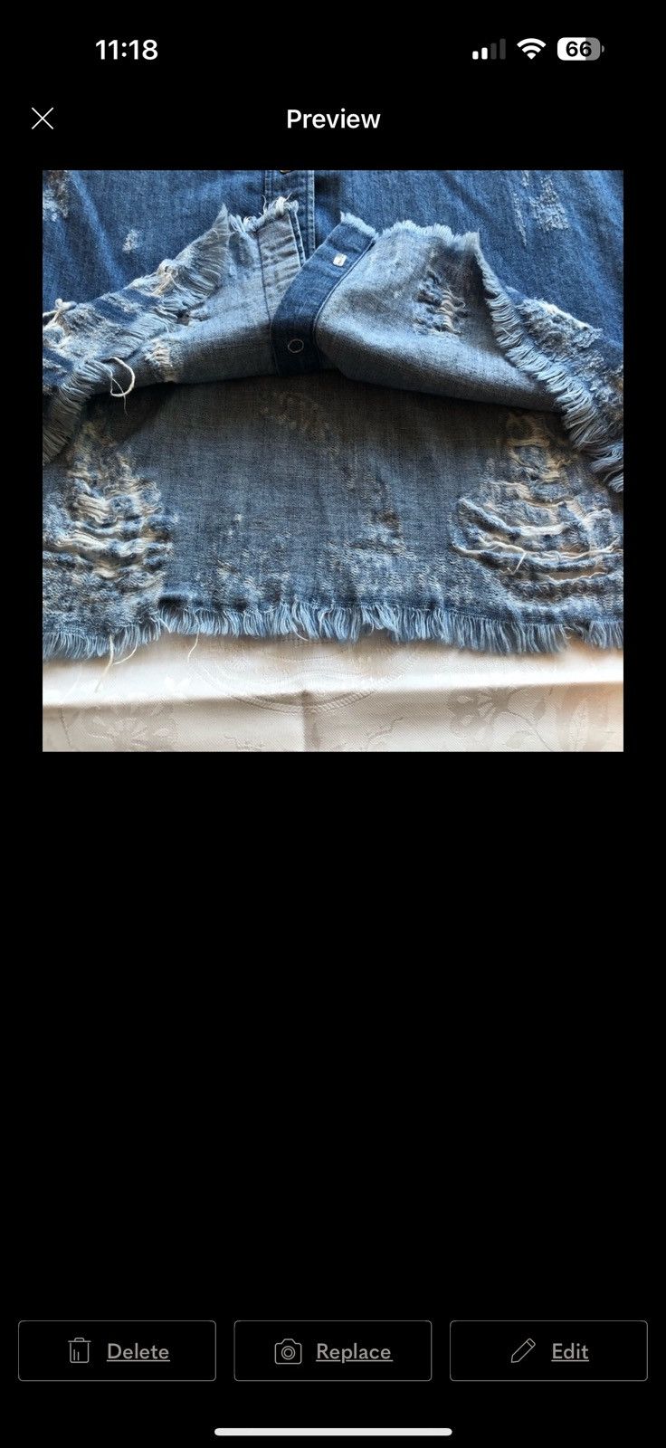Iro IRO Experience Denim Button-Down Shirt Men’s Size 34 (US- S) Size US S / EU 44-46 / 1 - 5 Thumbnail