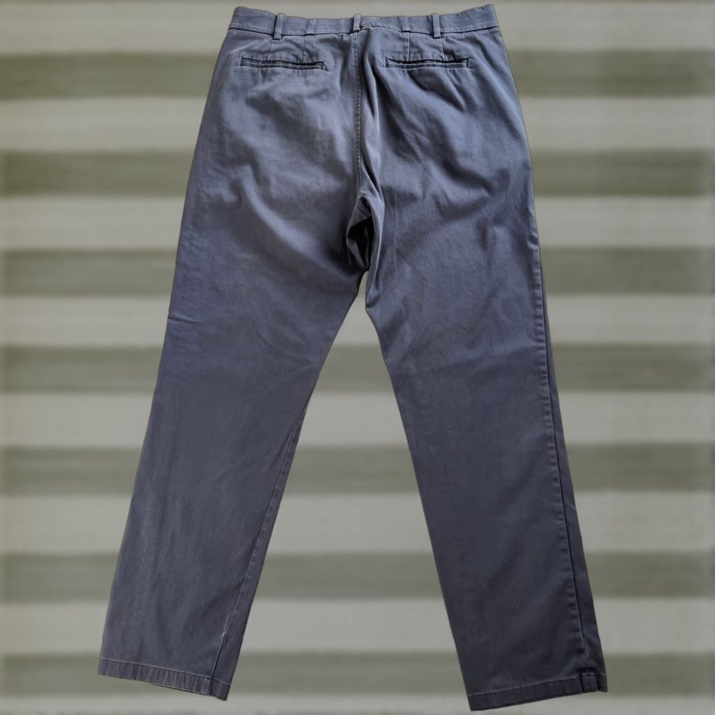 Dusk Hill City Men's EV Pant Athletic Dusk Navy 34 Waist 34x30 Chino Canvas Stretch Pockets Size US 34 / EU 50 - 1 Thumbnail