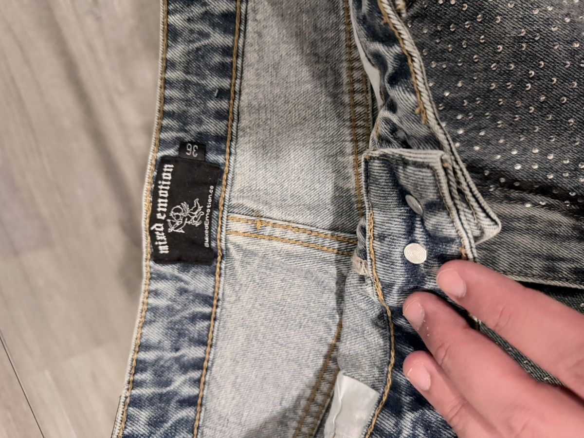 Other Mixed Emotions Rhines stone Jeans Size US 36 / EU 52 - 4 Thumbnail