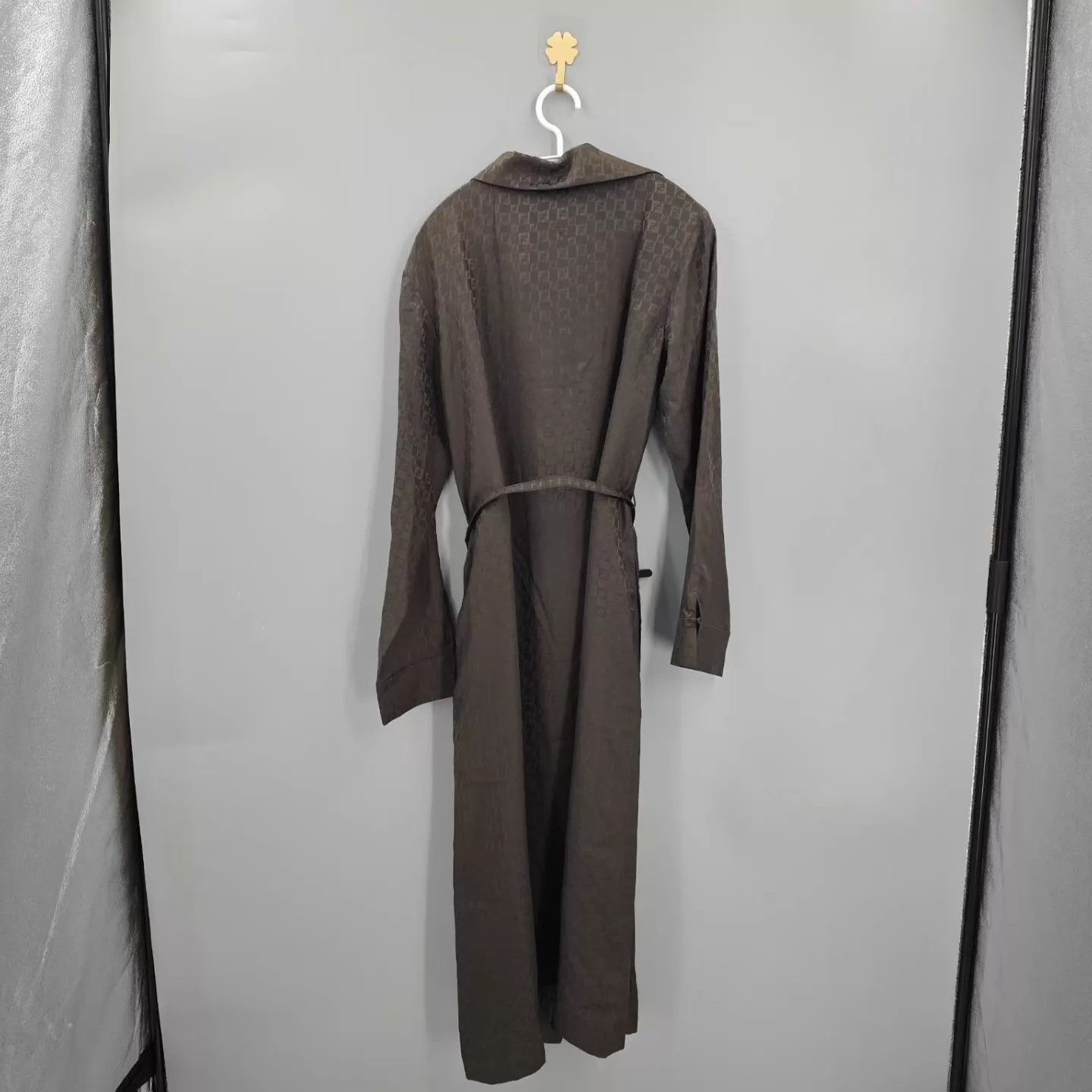 Fendi FENDI FW25 Shirt Collar Cinched Waist Dress NWT 40 Size S / US 4 / IT 40 - 2 Thumbnail