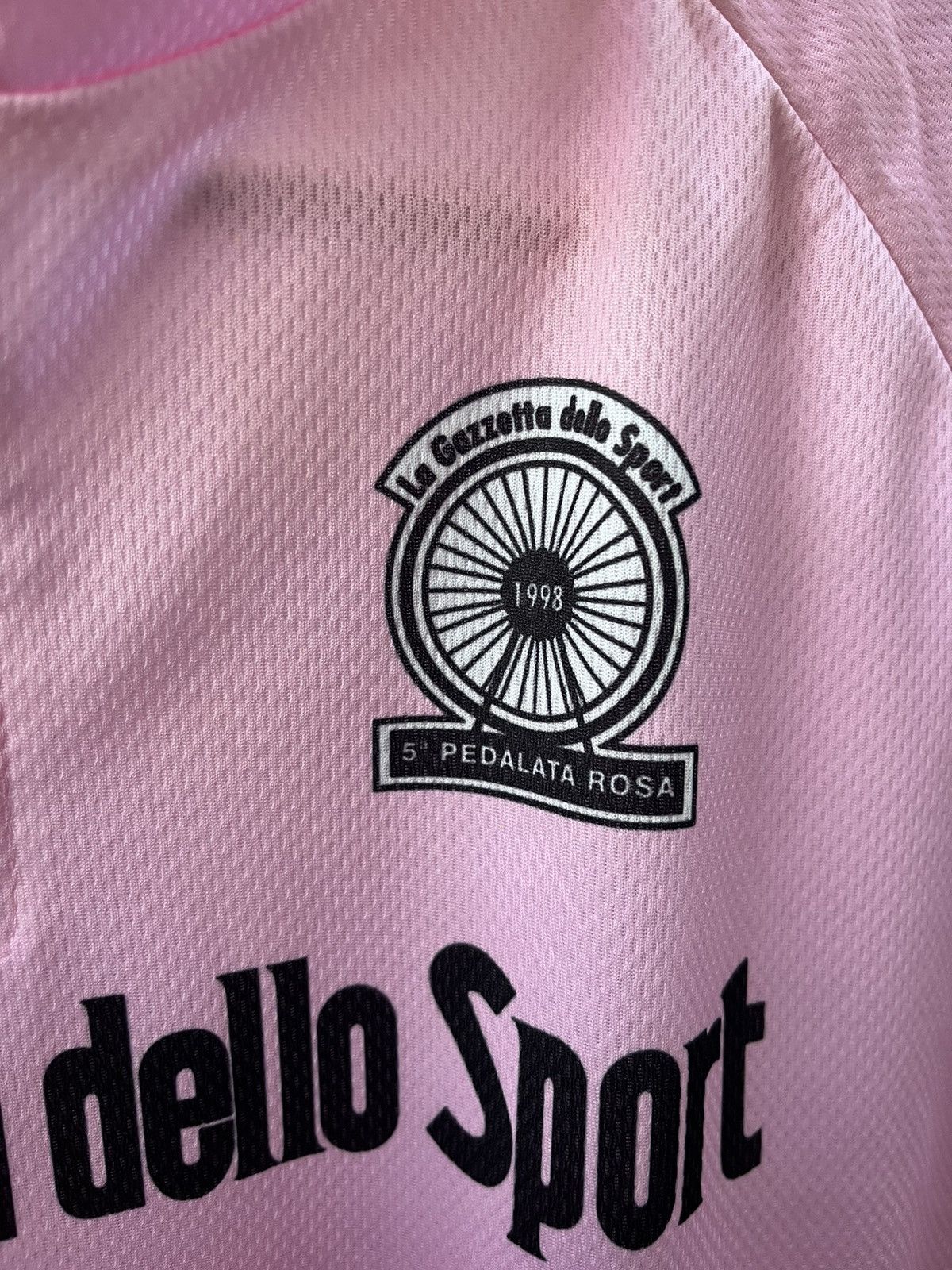 Fila SMS Santini Vintage Cycling Racing Jersey Giro d‘Italia Size US XL / EU 56 / 4 - 6 Thumbnail