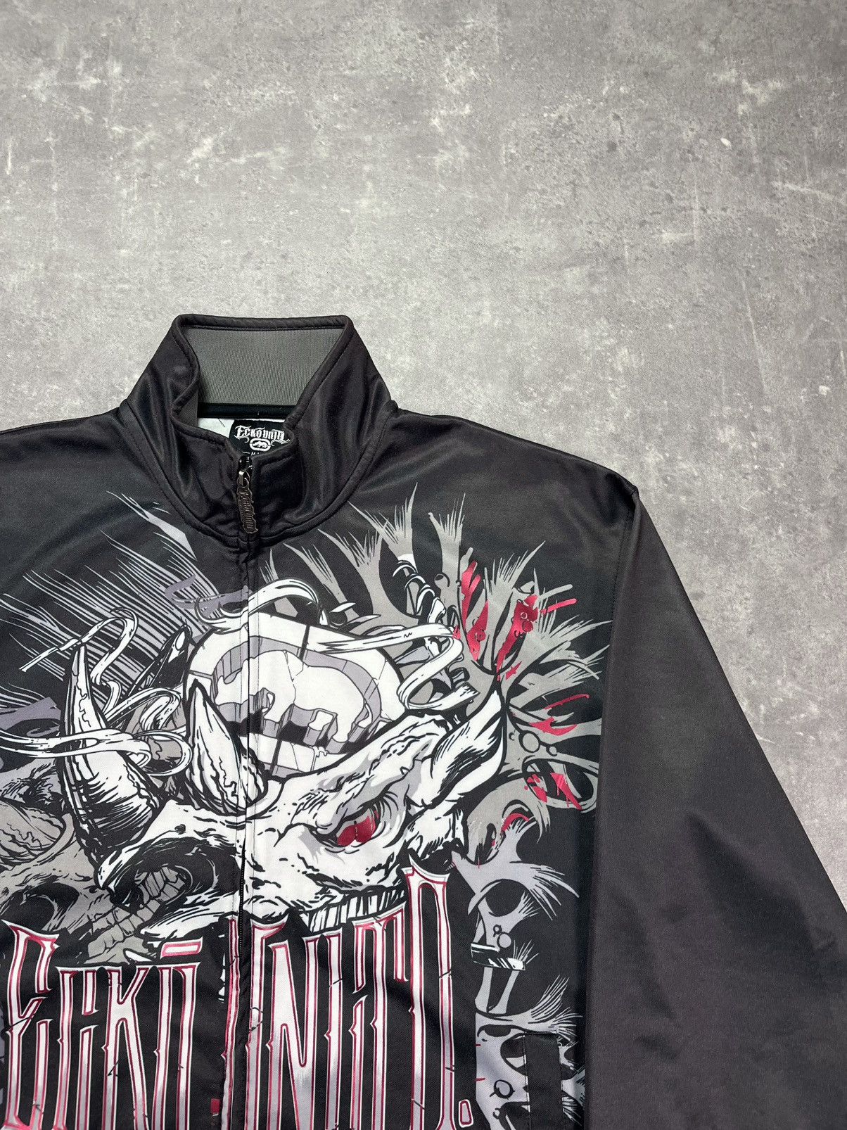 Ecko Unltd. Ecko Unltd. MMA Printed Baggy Big Logo Zip Jacket XXL Size US XXL / EU 58 / 5 - 4 Thumbnail