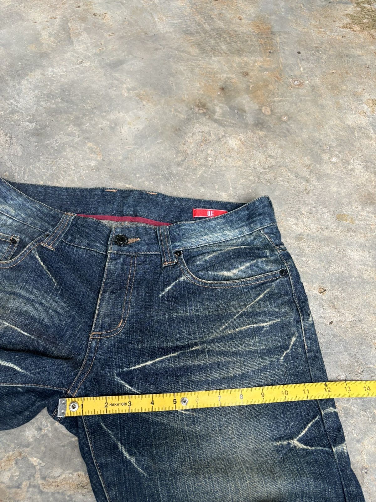 Hysteric Glamour Y2k UJ jeans Ifsixwasnine Tornado Mart Style Jeans Size US 33 - 13 Thumbnail