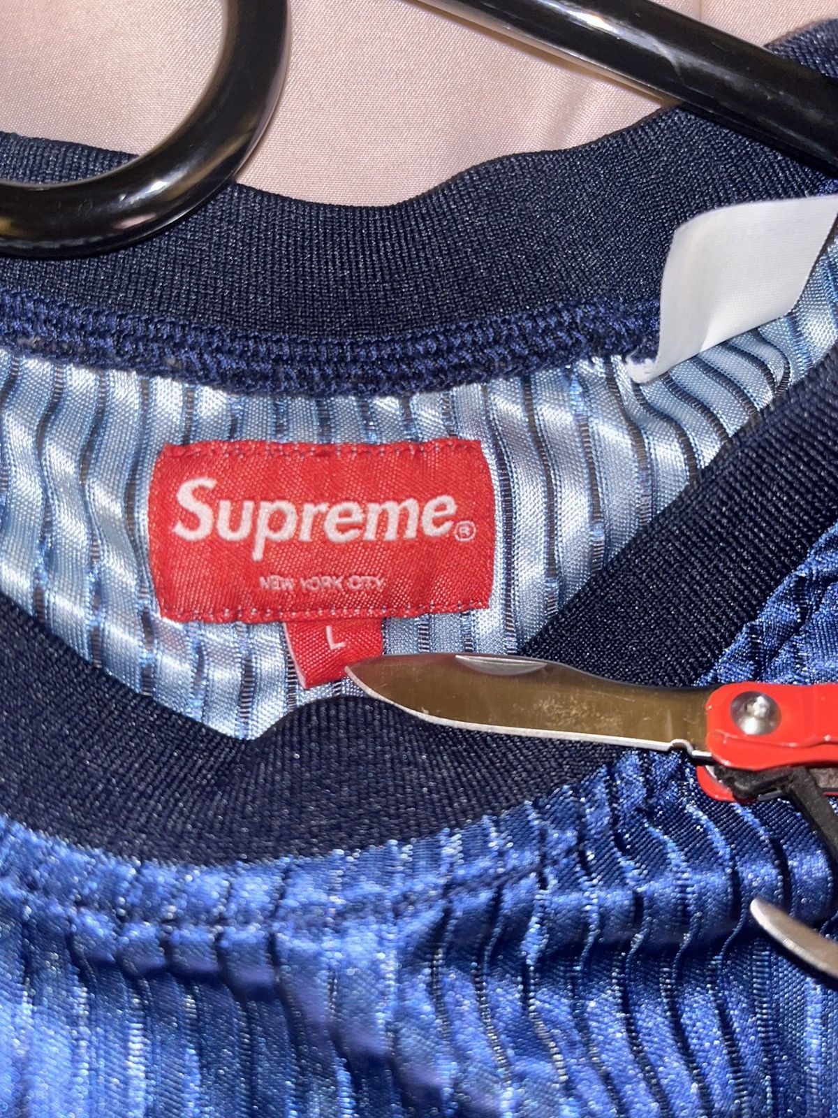 Supreme Supreme Mesh Jersey Size US L / EU 52-54 / 3 - 4 Thumbnail