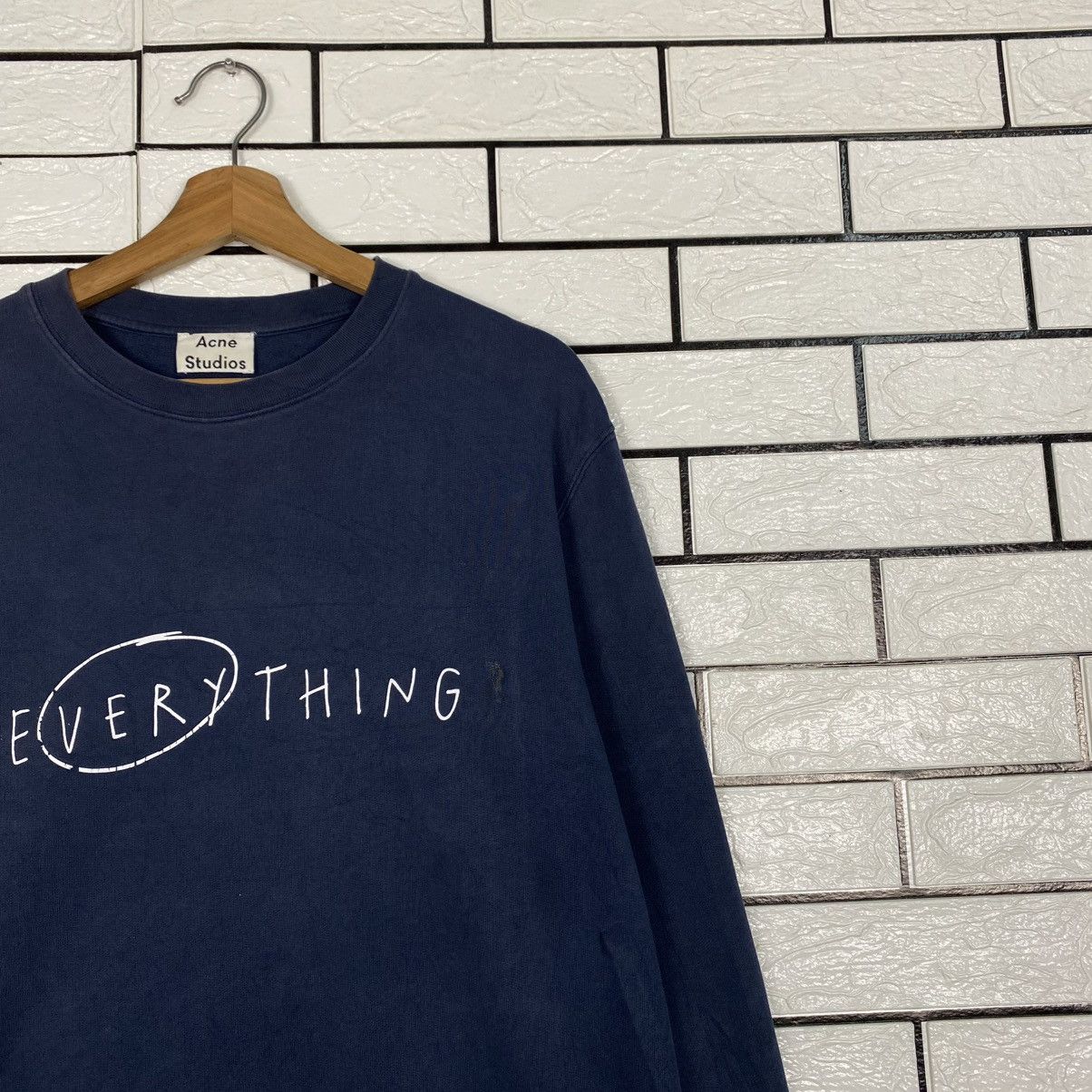 Acne Studios 🔥JUMPER STADIUM SWEATSHIRT ACNE STUDIOS EVERYTHING SPELL Size US S / EU 44-46 / 1 - 6 Thumbnail