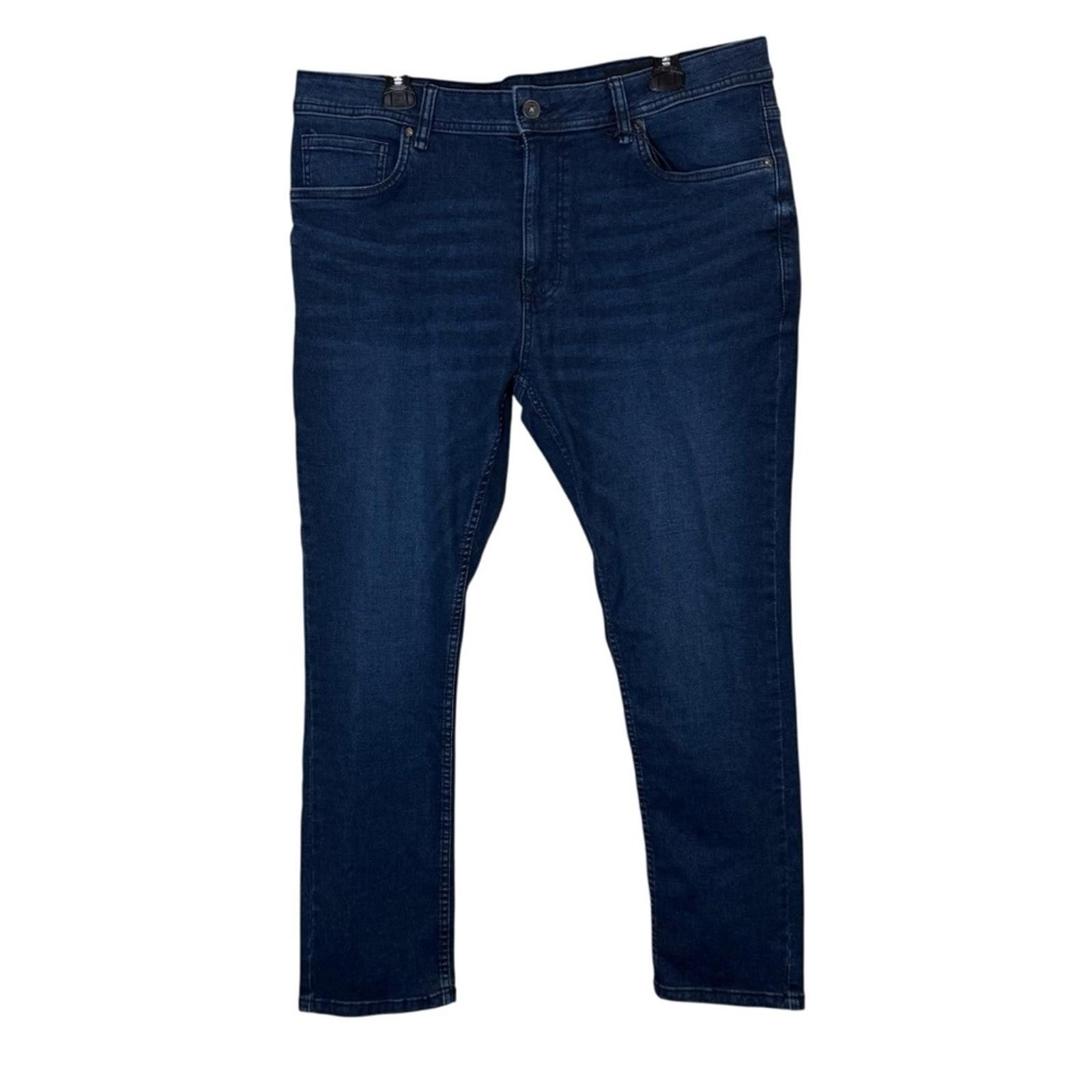 Other The Perfect Jean NYC Mens Dark Blue Skinny Jeans sz 38x28 Size US 38 / EU 54 - 1 Thumbnail