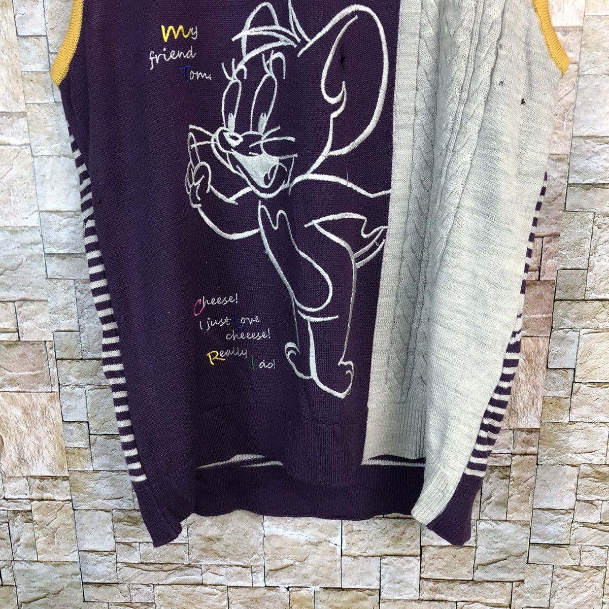 Jean Charles De Castelbajac Jean Charles De Castelbajac X Tom & Jerry Purple shirt #A423 Size US XS / EU 42 / 0 - 6 Thumbnail