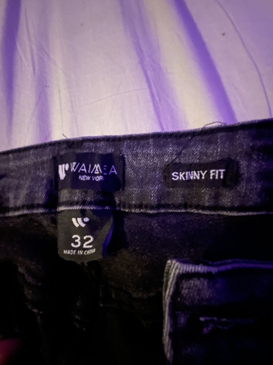 Other Black skinny jeans Size US 32 / EU 48 - 2 Thumbnail