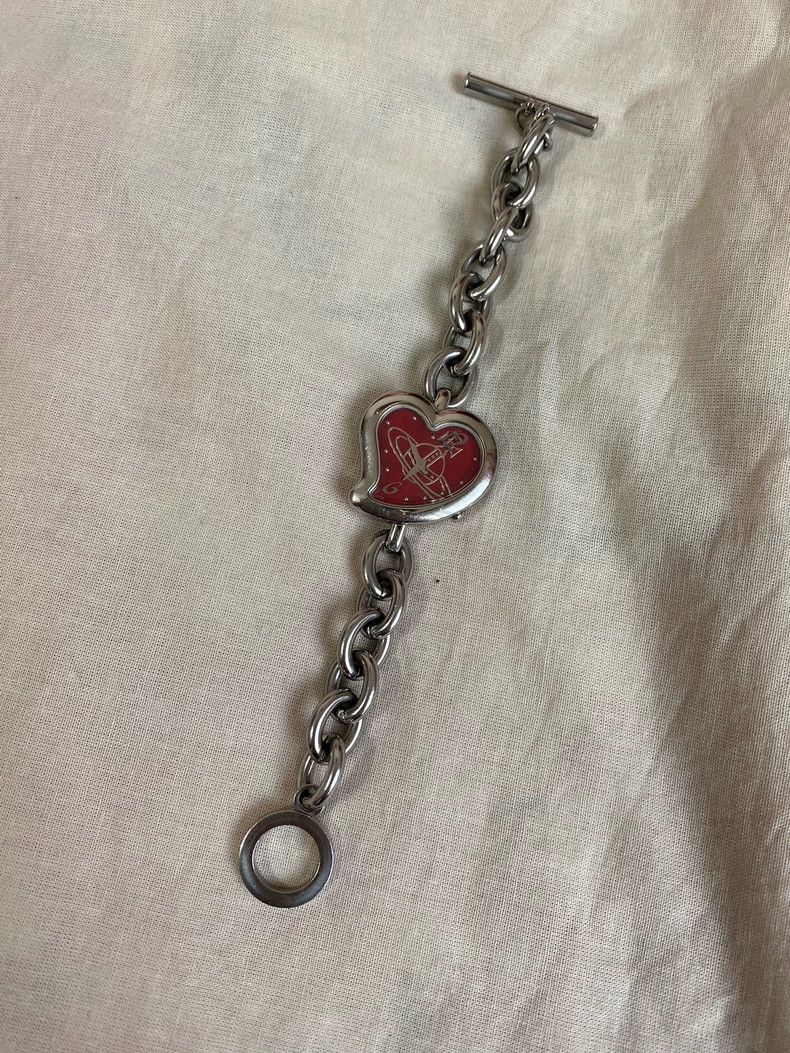 Vivienne Westwood Vivienne Westwood Vintage Red Heart Valentine's Day Limite Size ONE SIZE - 1 Thumbnail