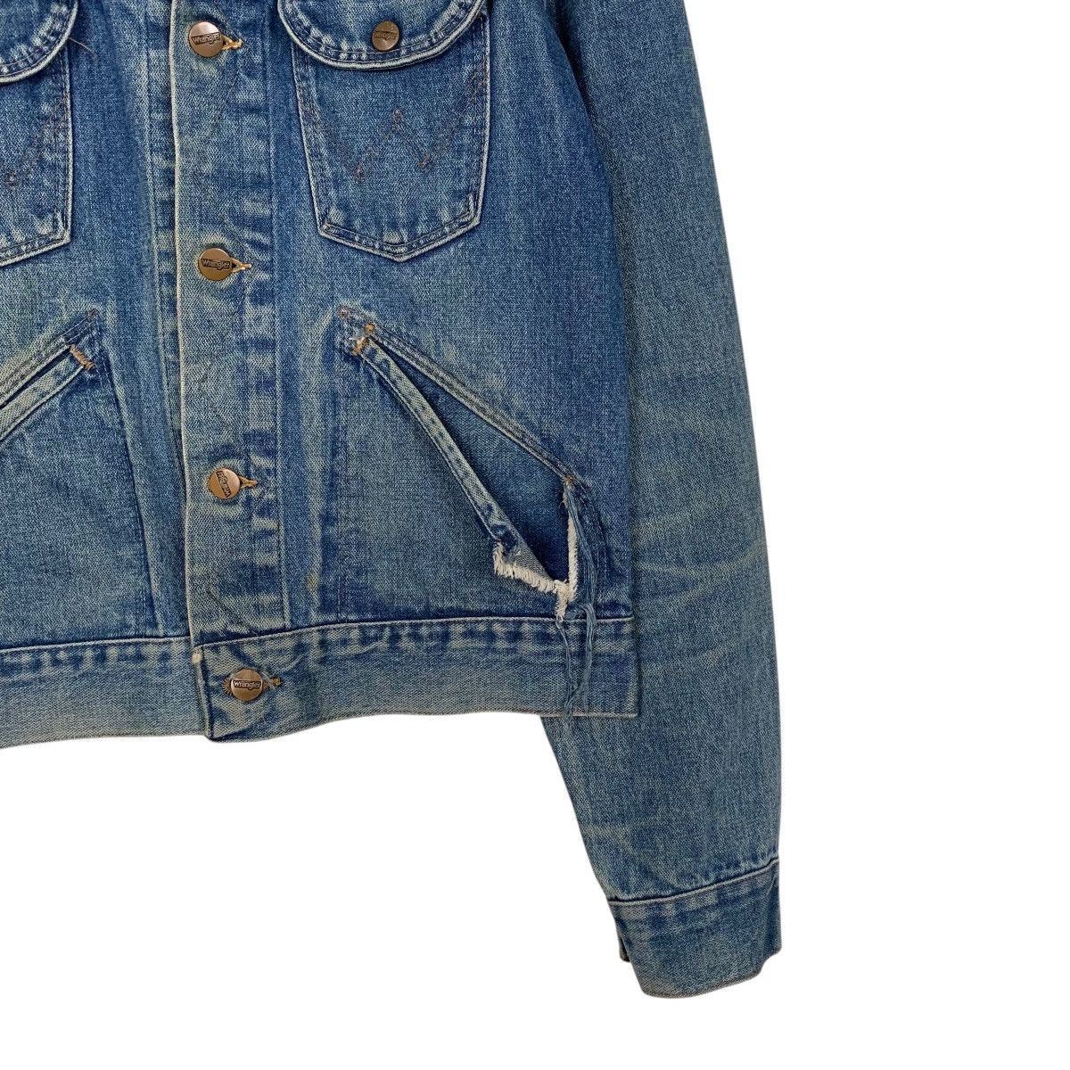 Vintage Vintage Wrangler Denim Jacket Size US S / EU 44-46 / 1 - 4 Thumbnail