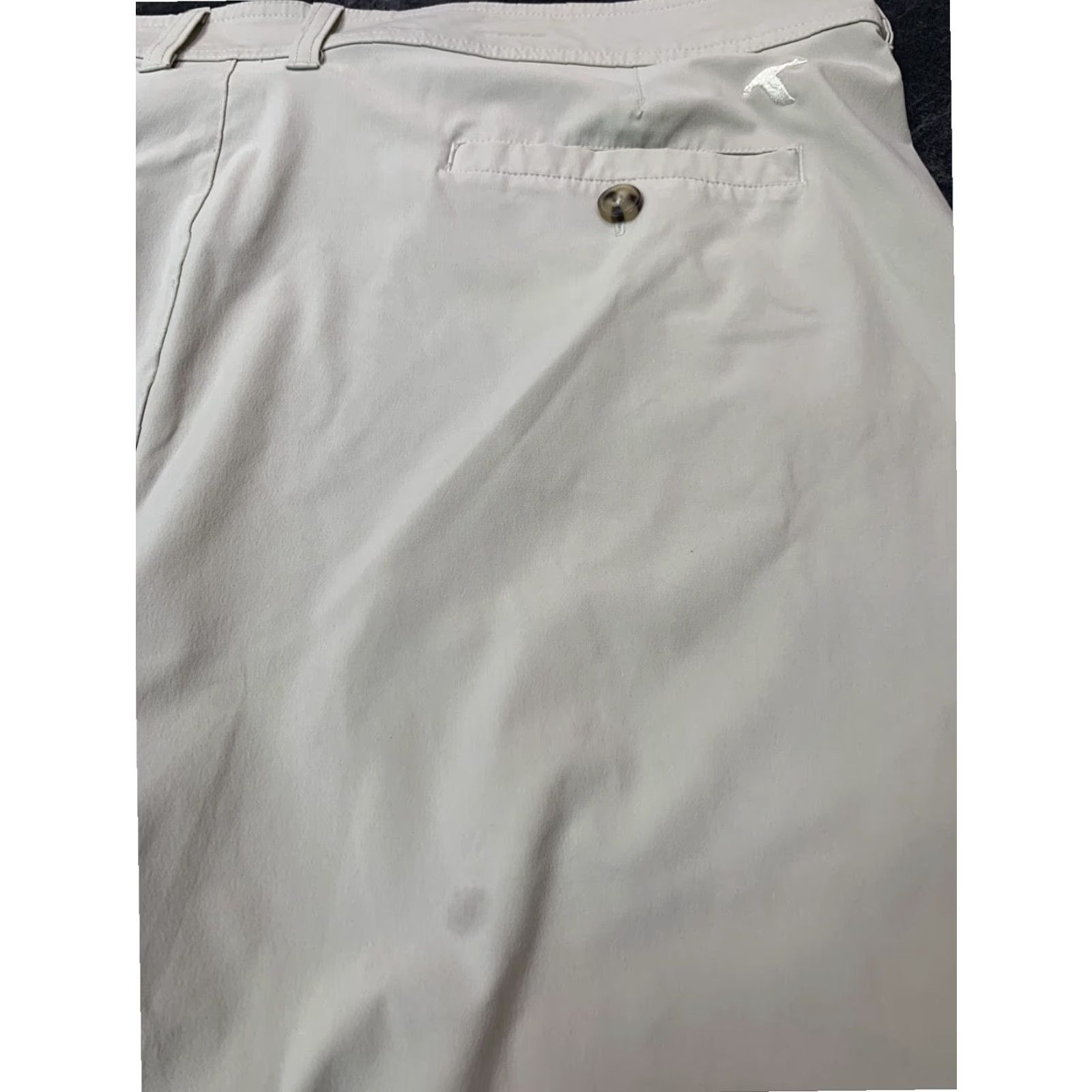 Vintage Gen Teal Chino Shorts Adult 42 Beige Outdoor Travel Stretch Mens Size US 42 / EU 58 - 5 Thumbnail