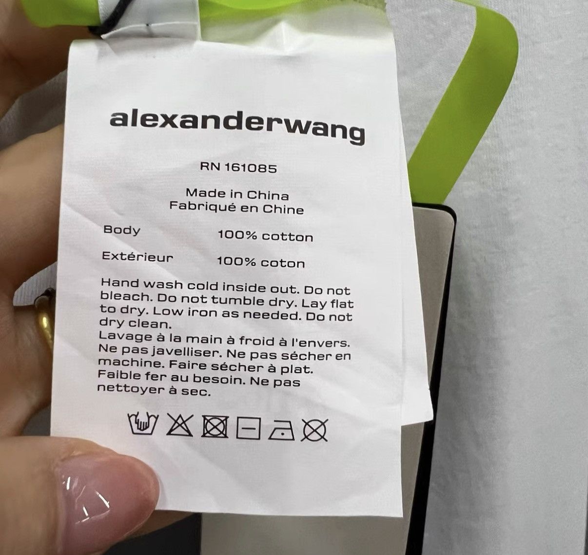 Alexander Wang Alexander Wang Red-trim Crew Neck Logo Long Sleeve J41 Size XS / US 0-2 / IT 36-38 - 5 Thumbnail