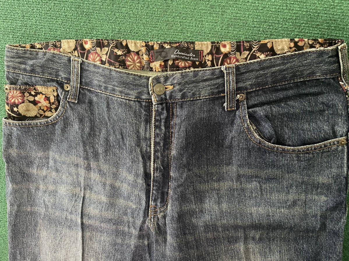 Japanese Brand Rare Japanese Jeans With Embroidery Fish Motifs Size US 38 / EU 54 - 4 Thumbnail