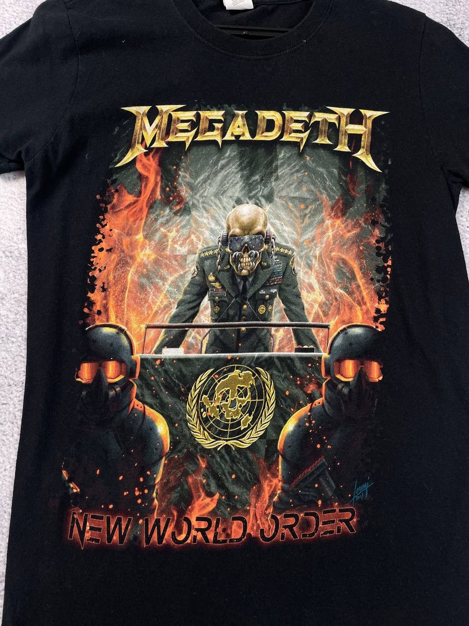Band Tees × Megadeth Megadeth rock metal band t-shirt Size US S / EU 44-46 / 1 - 3 Thumbnail