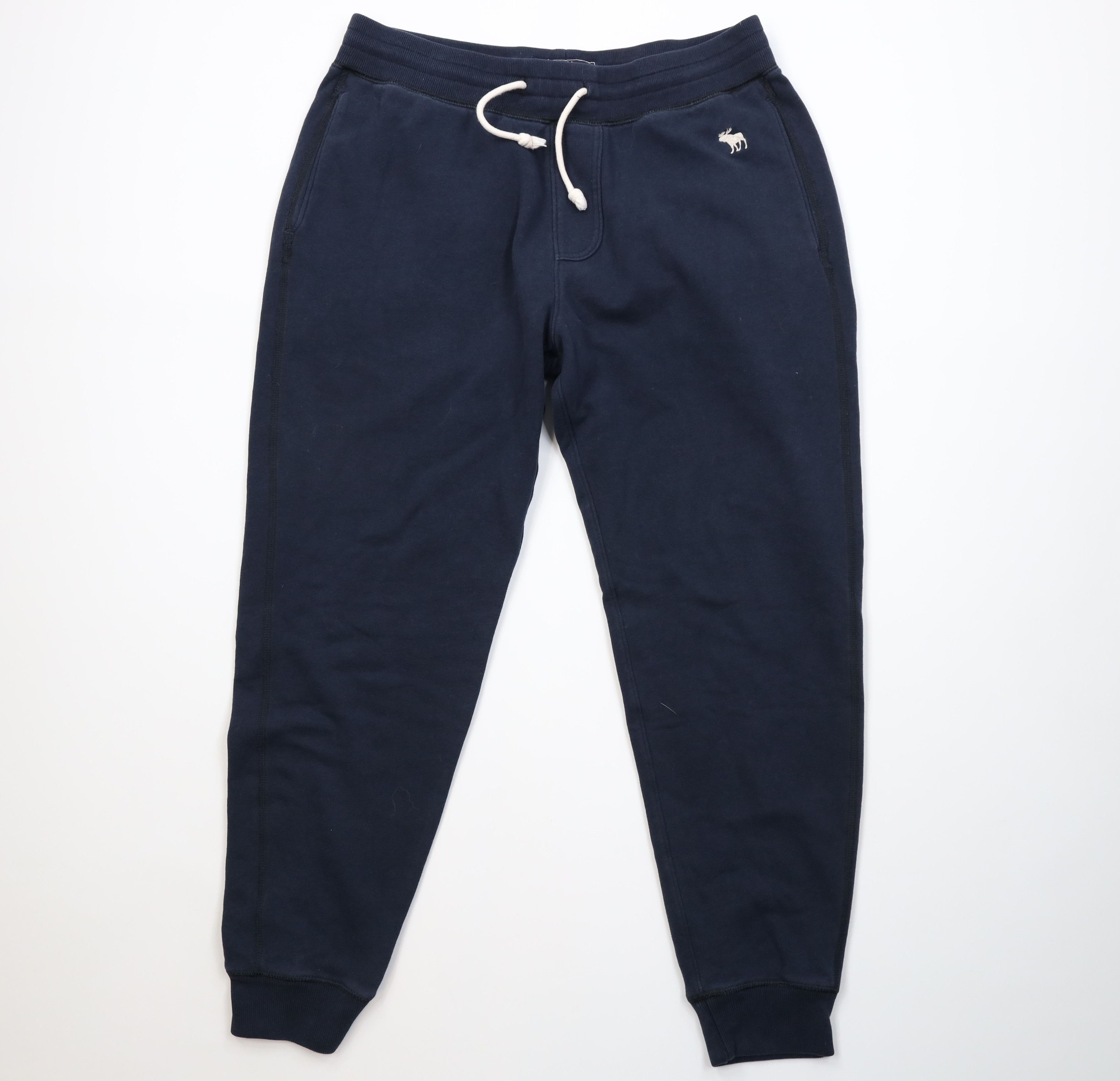 Abercrombie & Fitch Vintage 90s Y2K Abercrombie & Fitch Sweatpants Joggers Blue Size US 32 / EU 48 - 1 Thumbnail